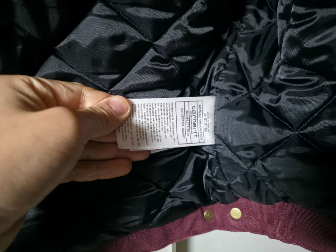 칼하트 wip og 디트로이트 말벡 m사이즈 상품이미지3