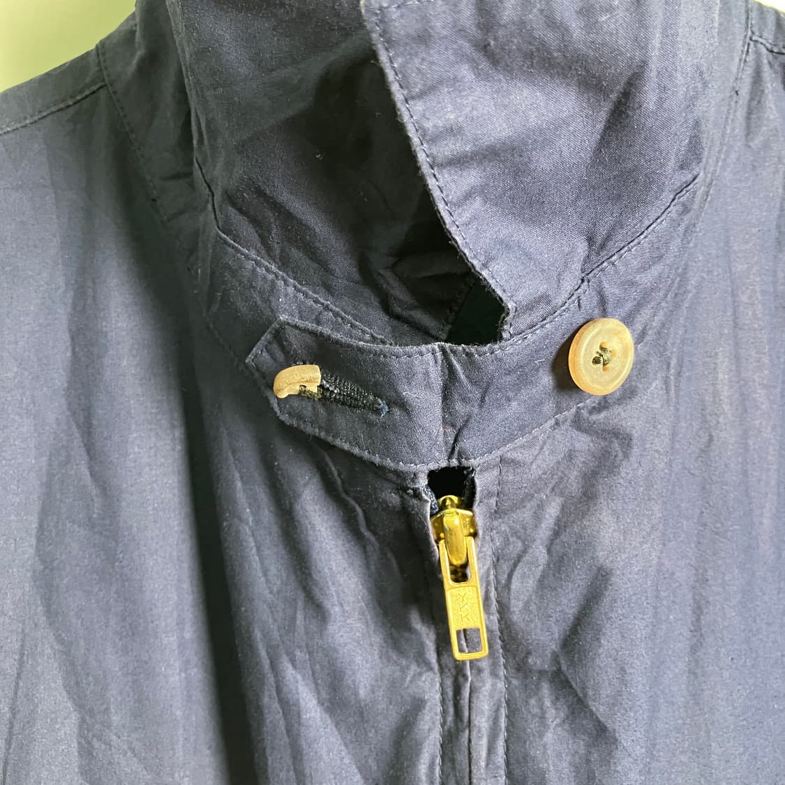 90's 폴로 랄프로렌 네이비 코튼 스윙탑 자켓 L 상품이미지8