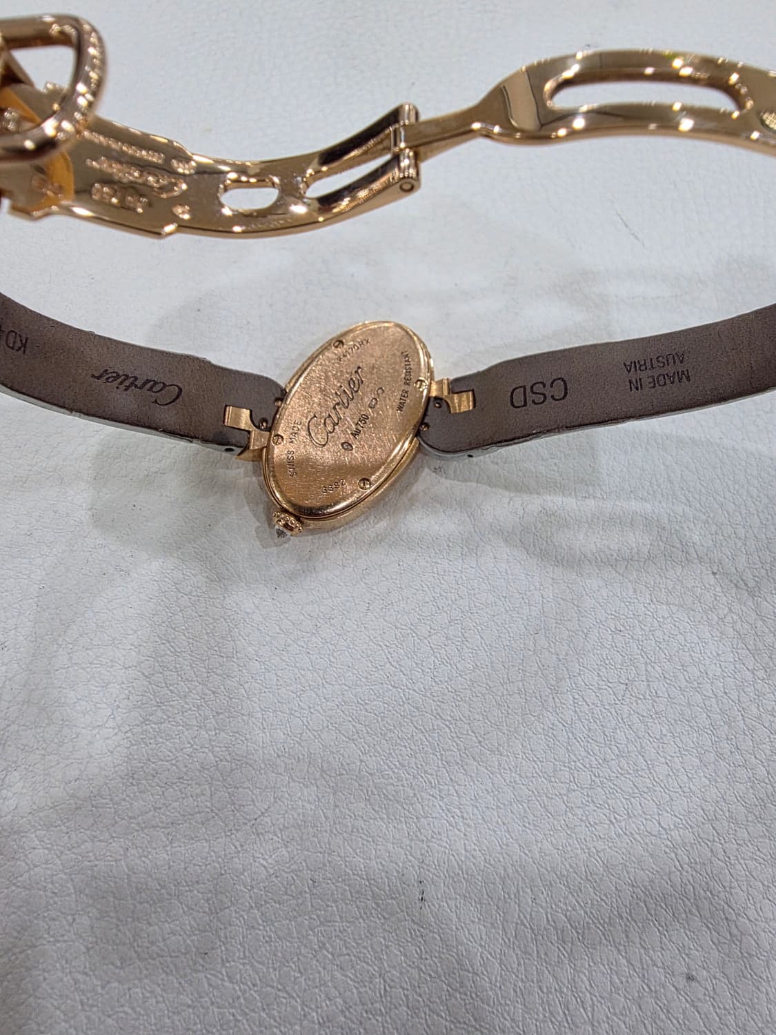 까르띠에 델리스 금통 다이아 시계 정품 상품이미지4