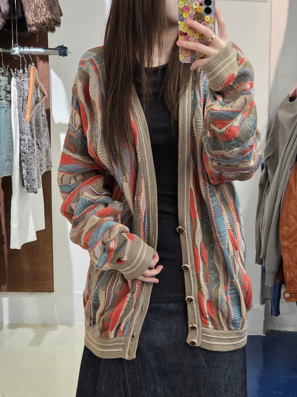 Emaroo 오스트레일리아 코튼 케이블 가디건 상품이미지2