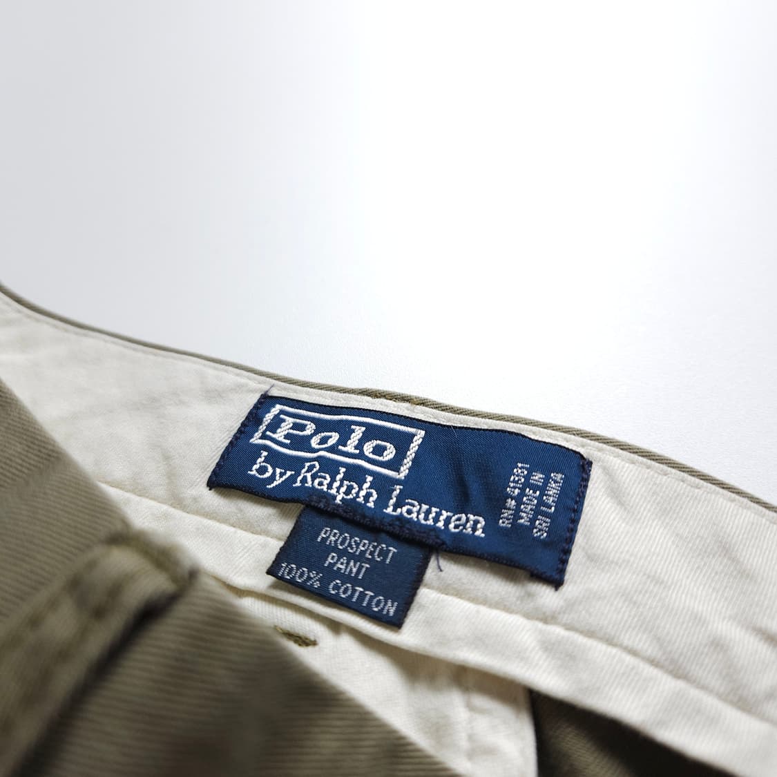 폴로 랄프로렌 아메카지 치노 팬츠 올리브 (XL) 상품이미지5
