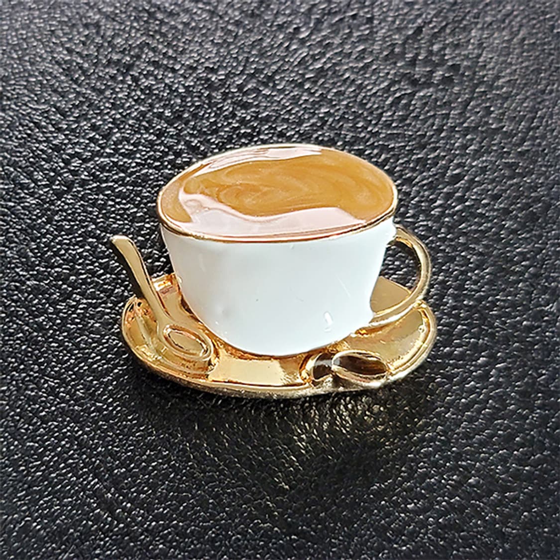Crema Dream 브로치 남자 여자 엔틱 빈티지 선물 접시 커피 상품이미지1