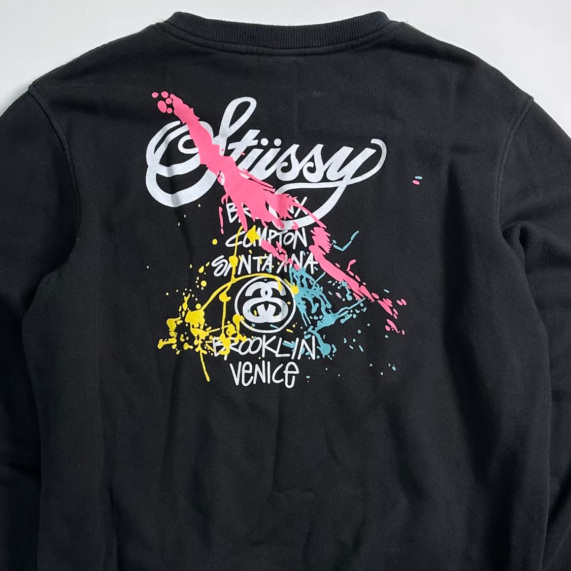 스투시 페인팅 월드투어 맨투맨   상품이미지4