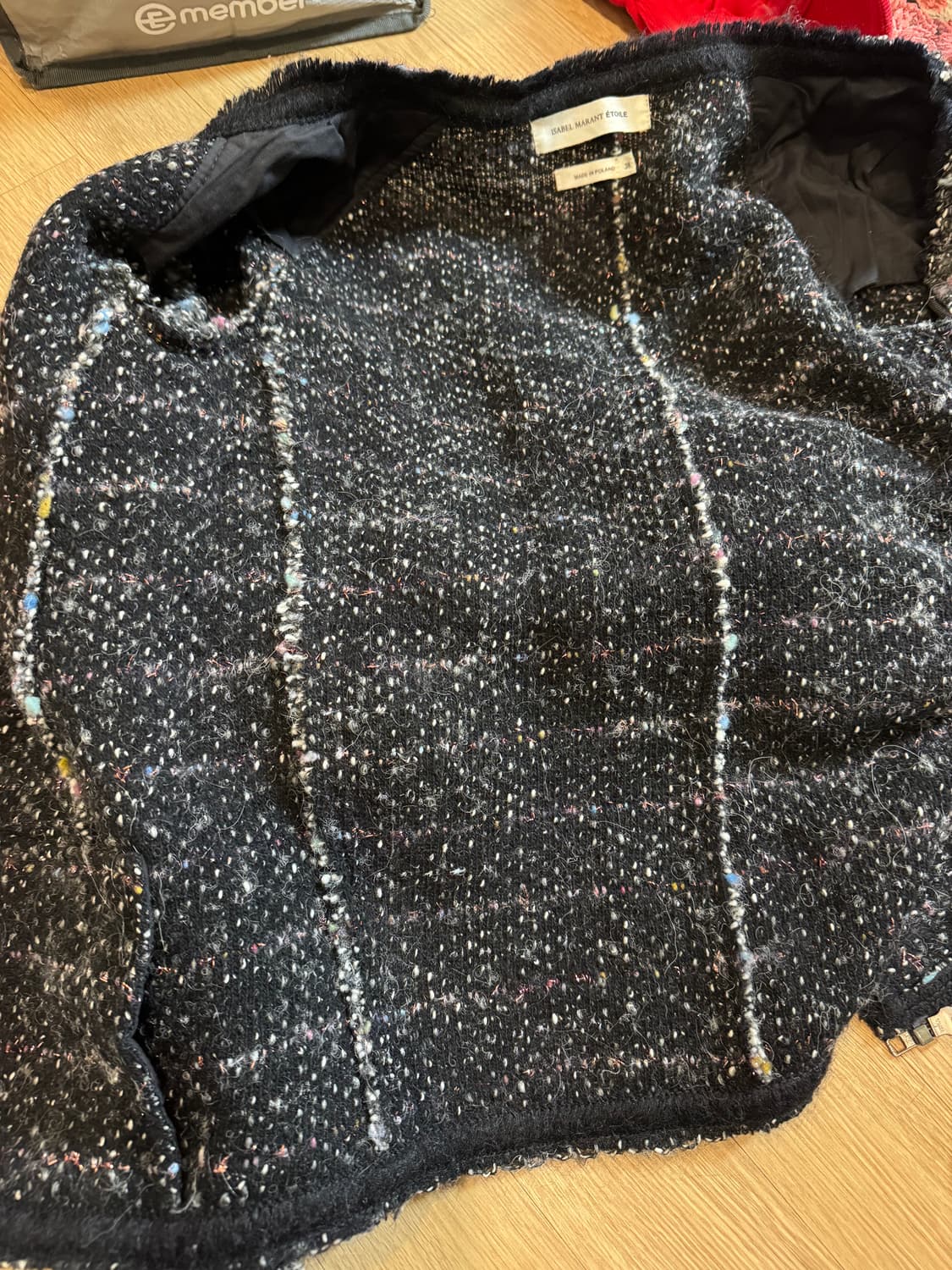 이자벨마랑 에뚜왈 부클 트위드 집업자켓 상품이미지7