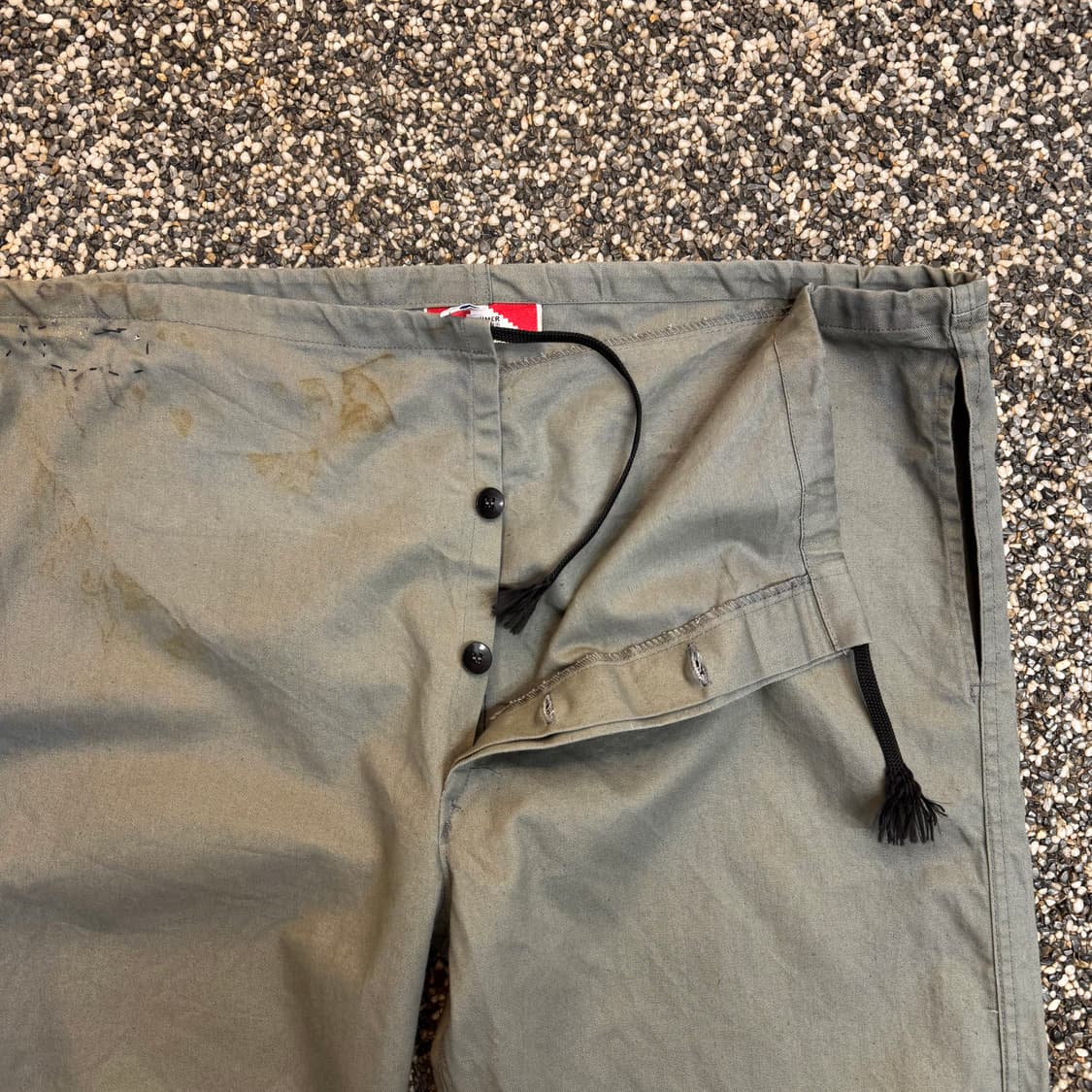 80s 빈티지 SCHÜMER SECAN 방염 워크 팬츠 (2XL)  상품이미지7