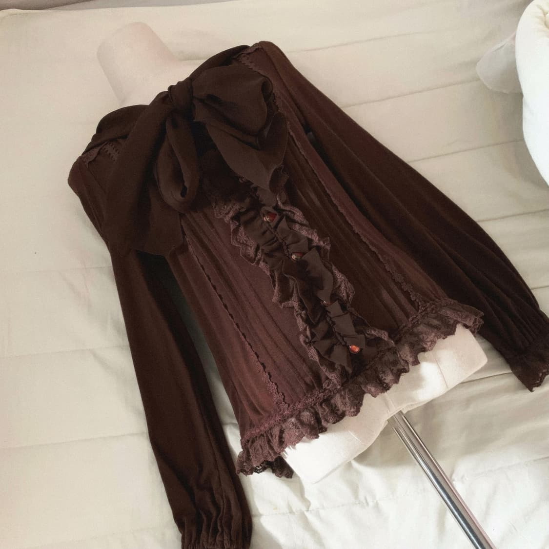 리즈리사 lizlisa 판초 큐롯 라떼갸루 유일매물 리즈리사 라떼갸루 상품이미지2