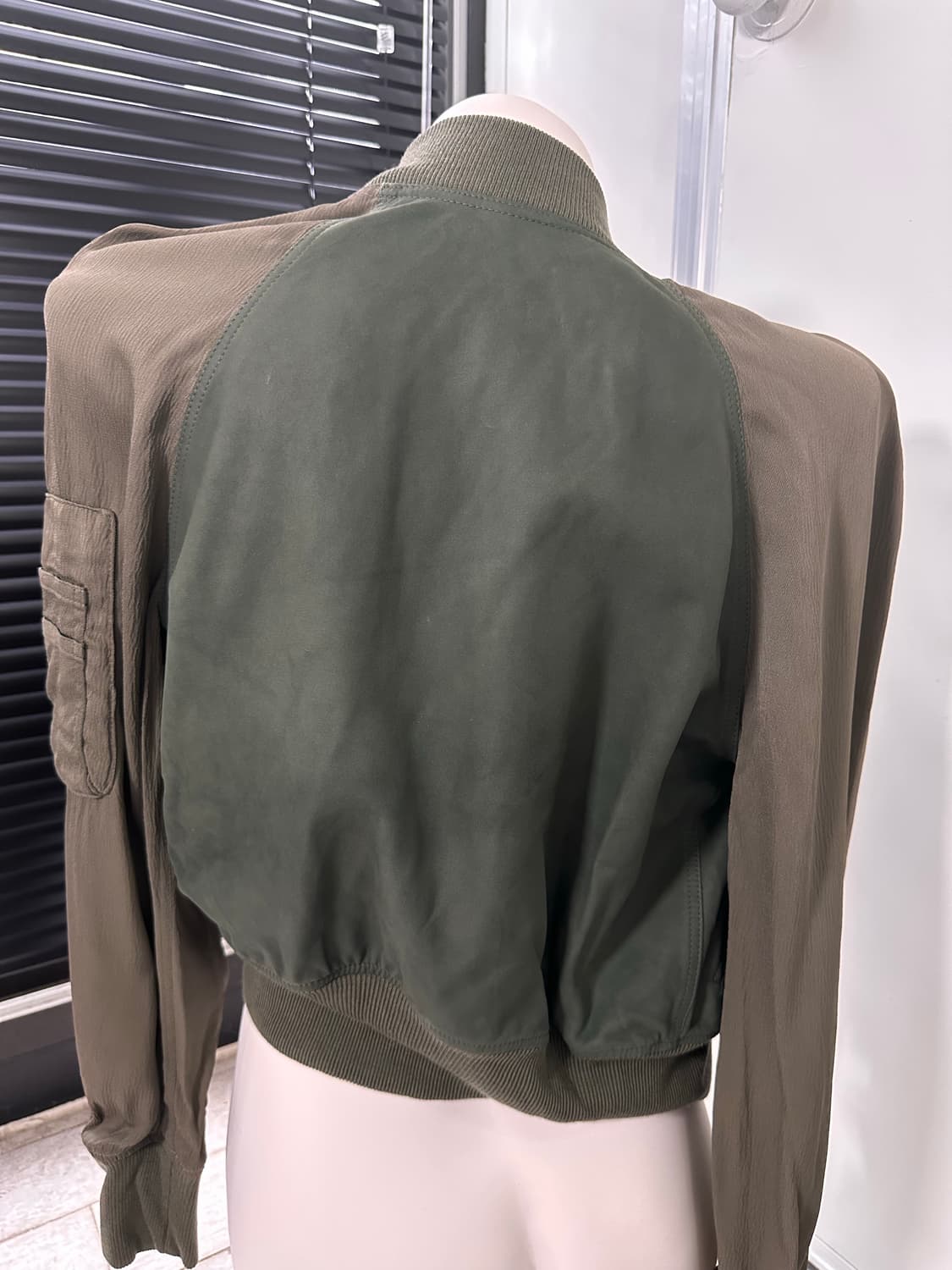 Rick Owens cropped flight bomber jacket 상품이미지7