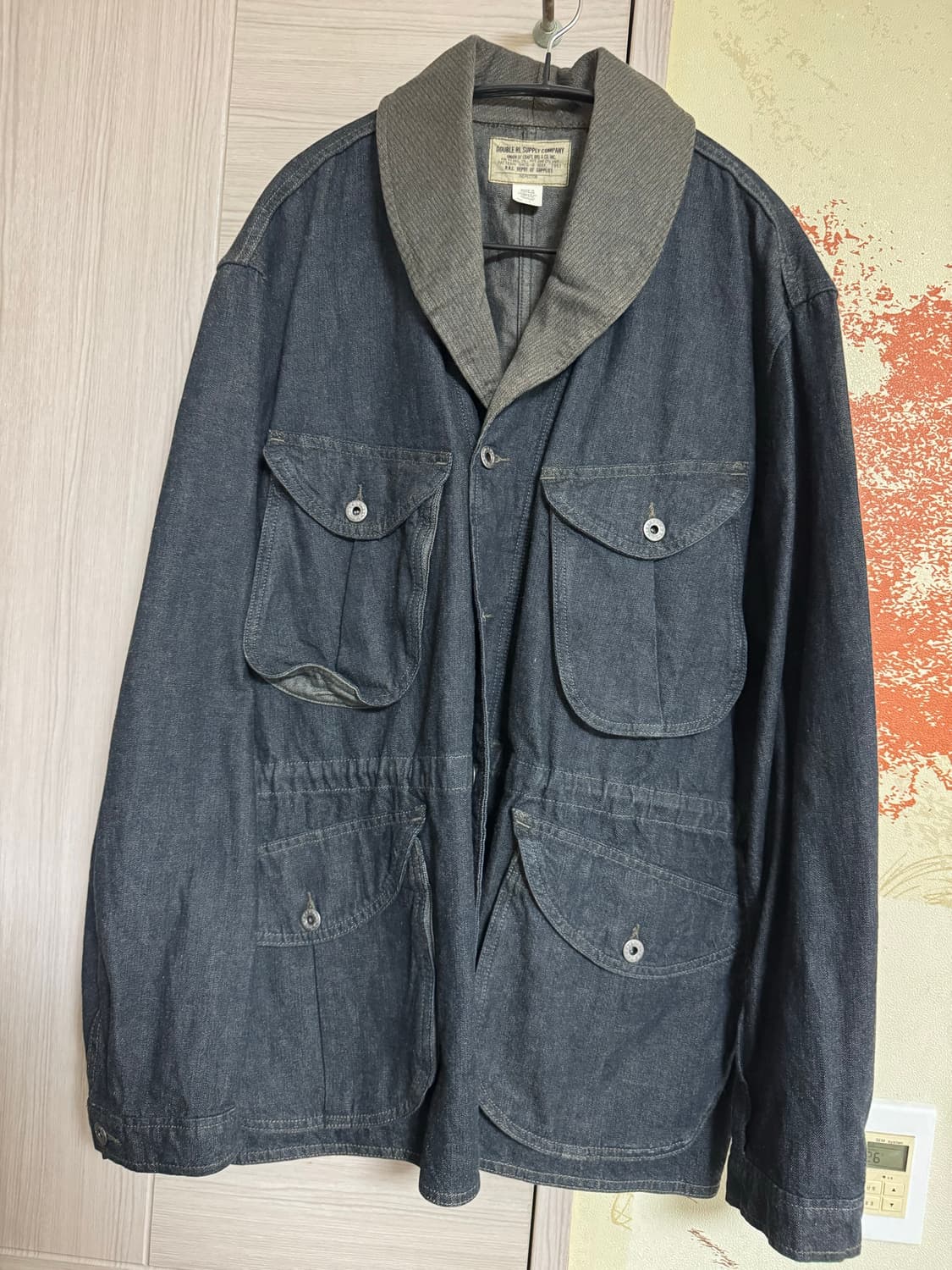 RRL 인디고 코튼 리넨 데님 필드 코트 상품이미지1