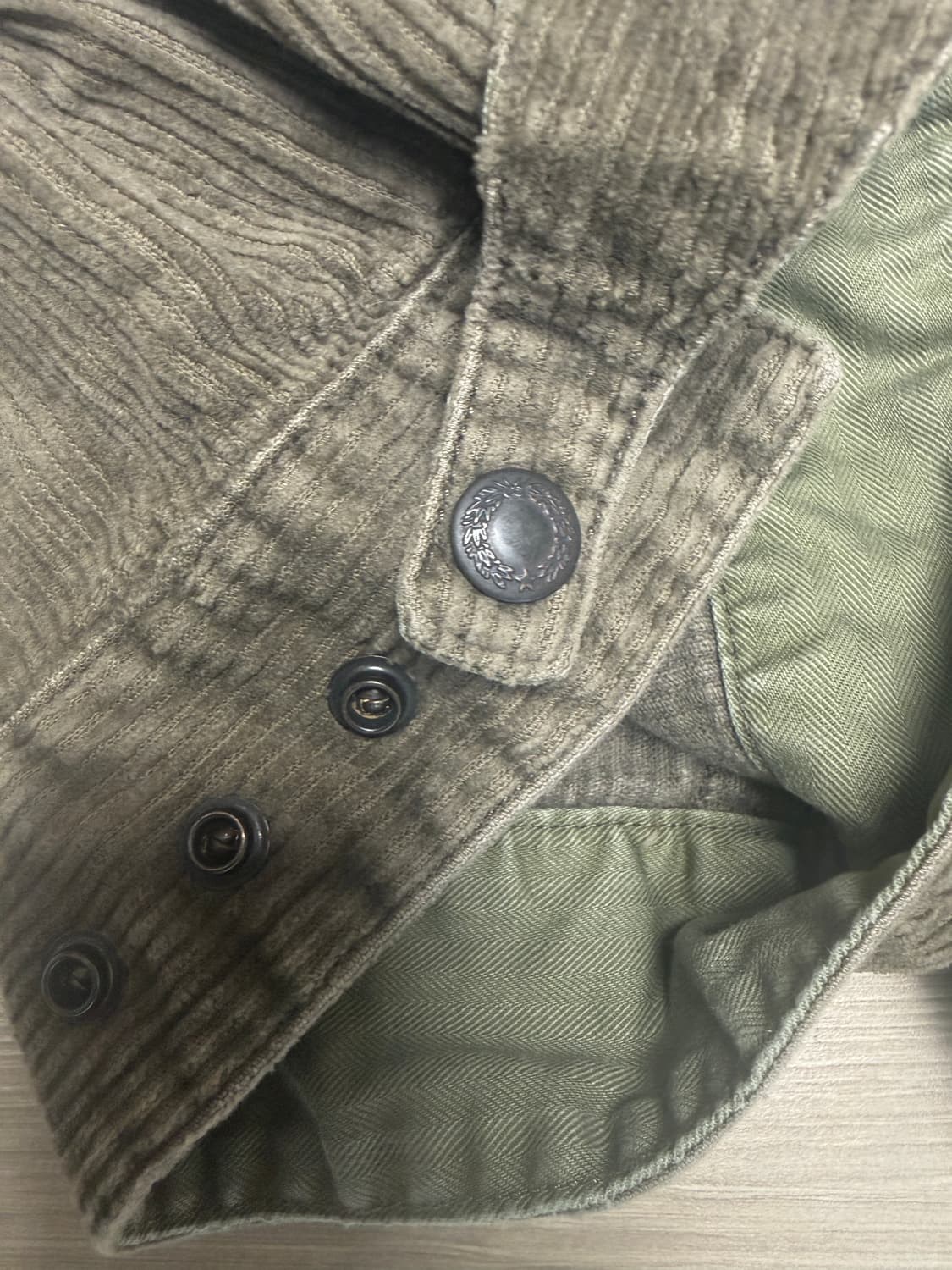 rrl 더블알엘 플리츠 코듀로이 팬츠 34/32 상품이미지3