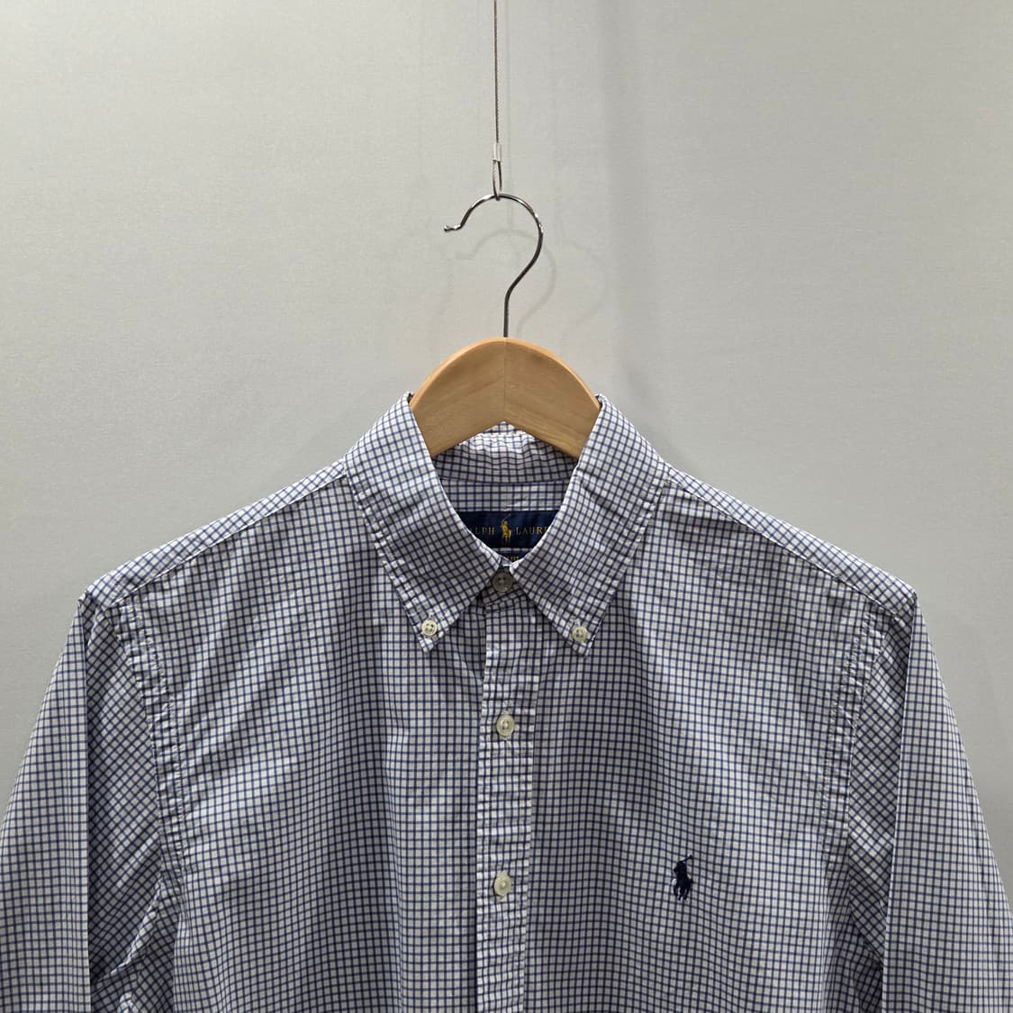 폴로랄프로렌 버튼다운 체크셔츠 M  상품이미지2