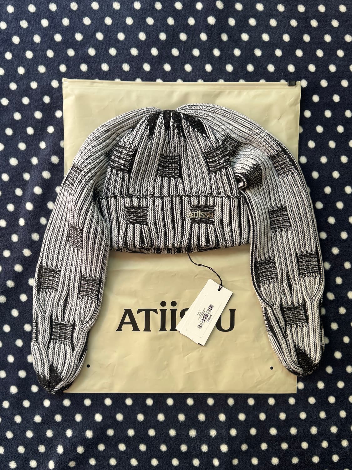 ATiiSSU 캐럿 비니 WH 상품이미지1