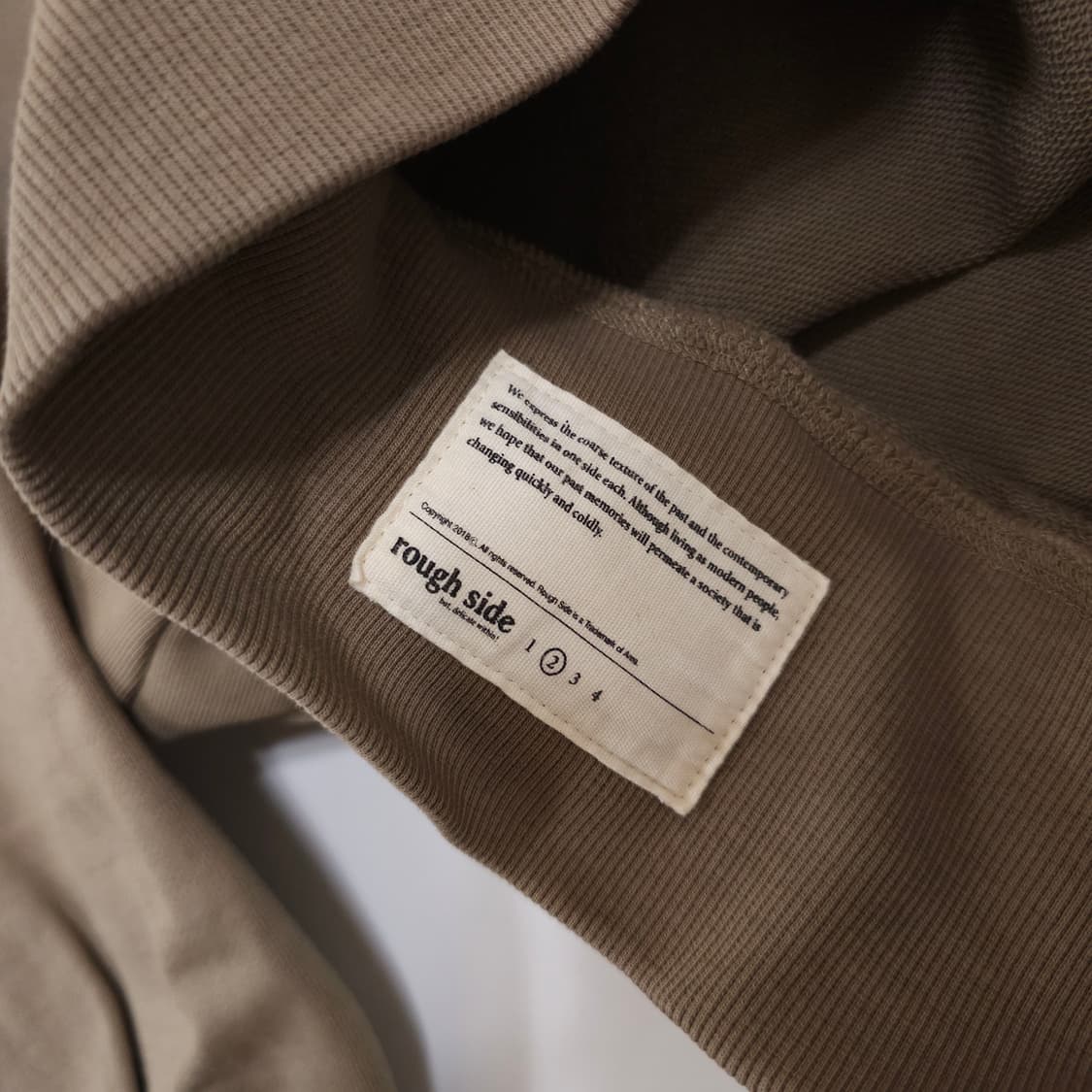 러프사이드 오버사이즈 스웻 셔츠 상품이미지7