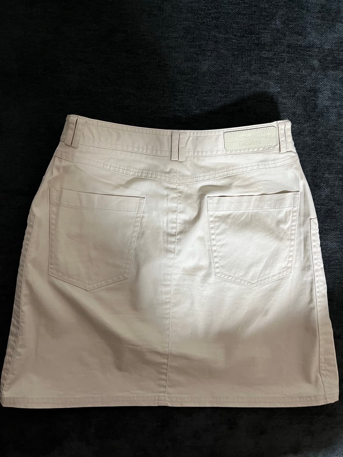 라코스테 베이지 스커트 상품이미지3