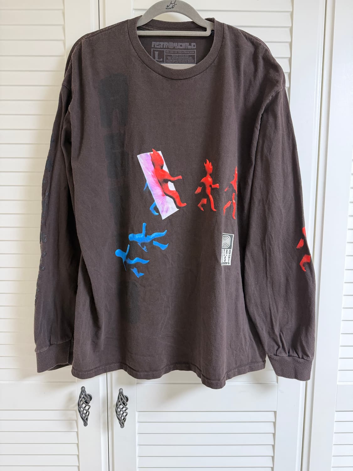 [L] 트래비스 스캇 아스트로 월드 머천 롱슬리브 상품이미지3