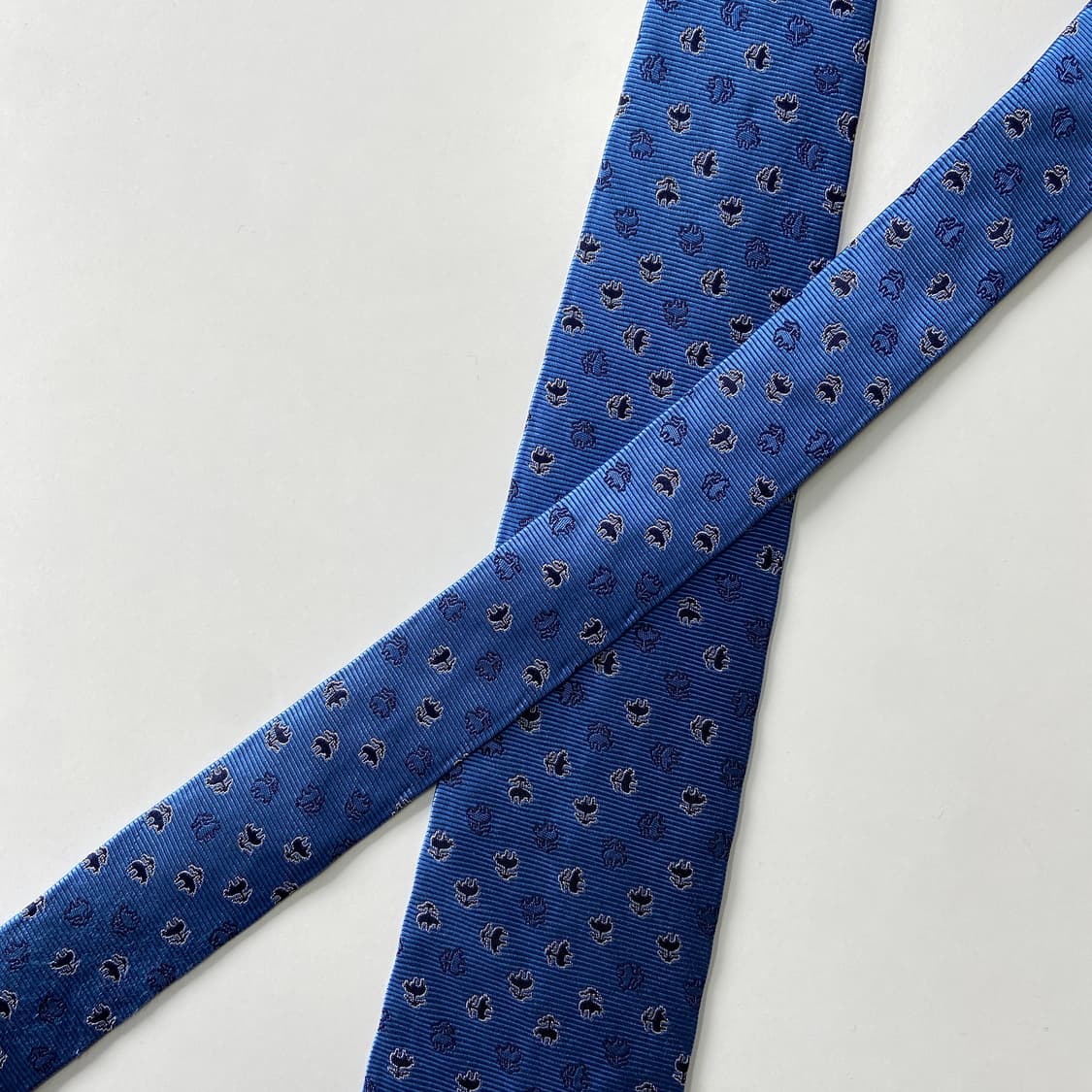 택달린 미사용품 브룩스브라더스 모노그램 명품 정품 넥타이8.3cm 상품이미지4