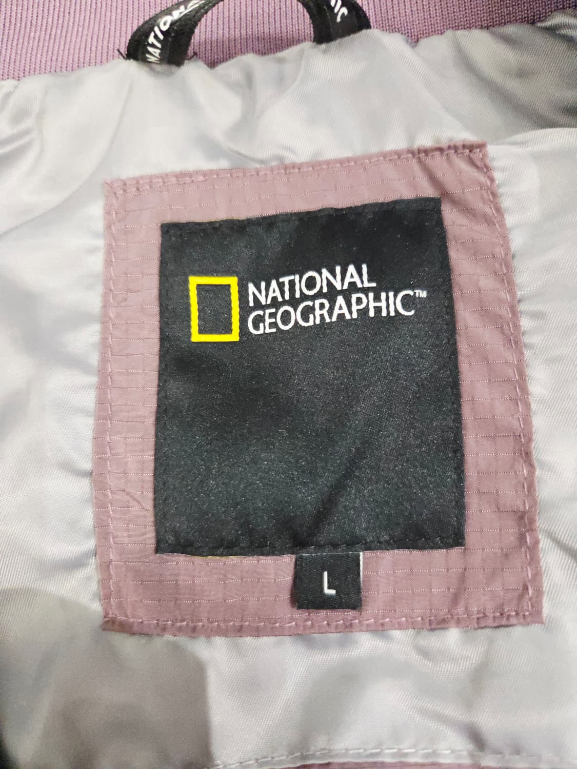 내셔널지오그래픽 더스티 로즈 MA-1 블루종 상품이미지7