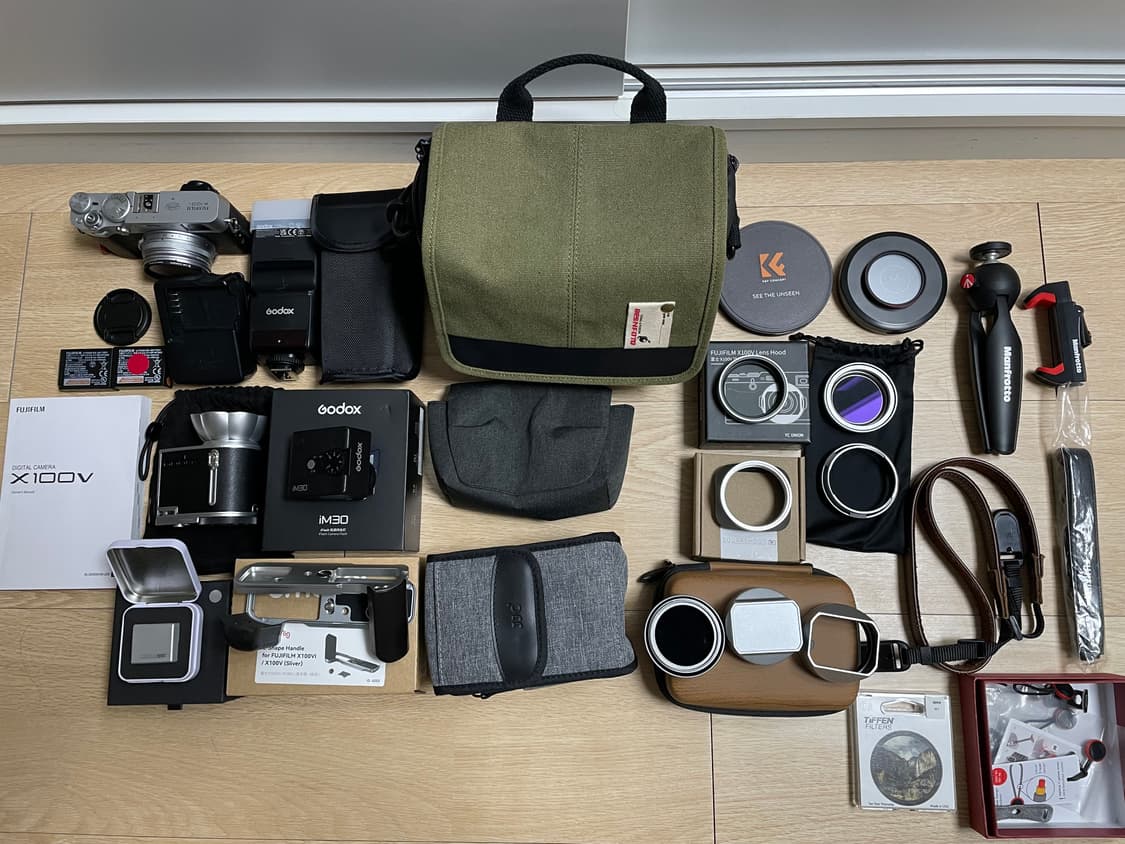 후지필름 X100V 실버 + 각종 액세서리 번들 상품이미지1