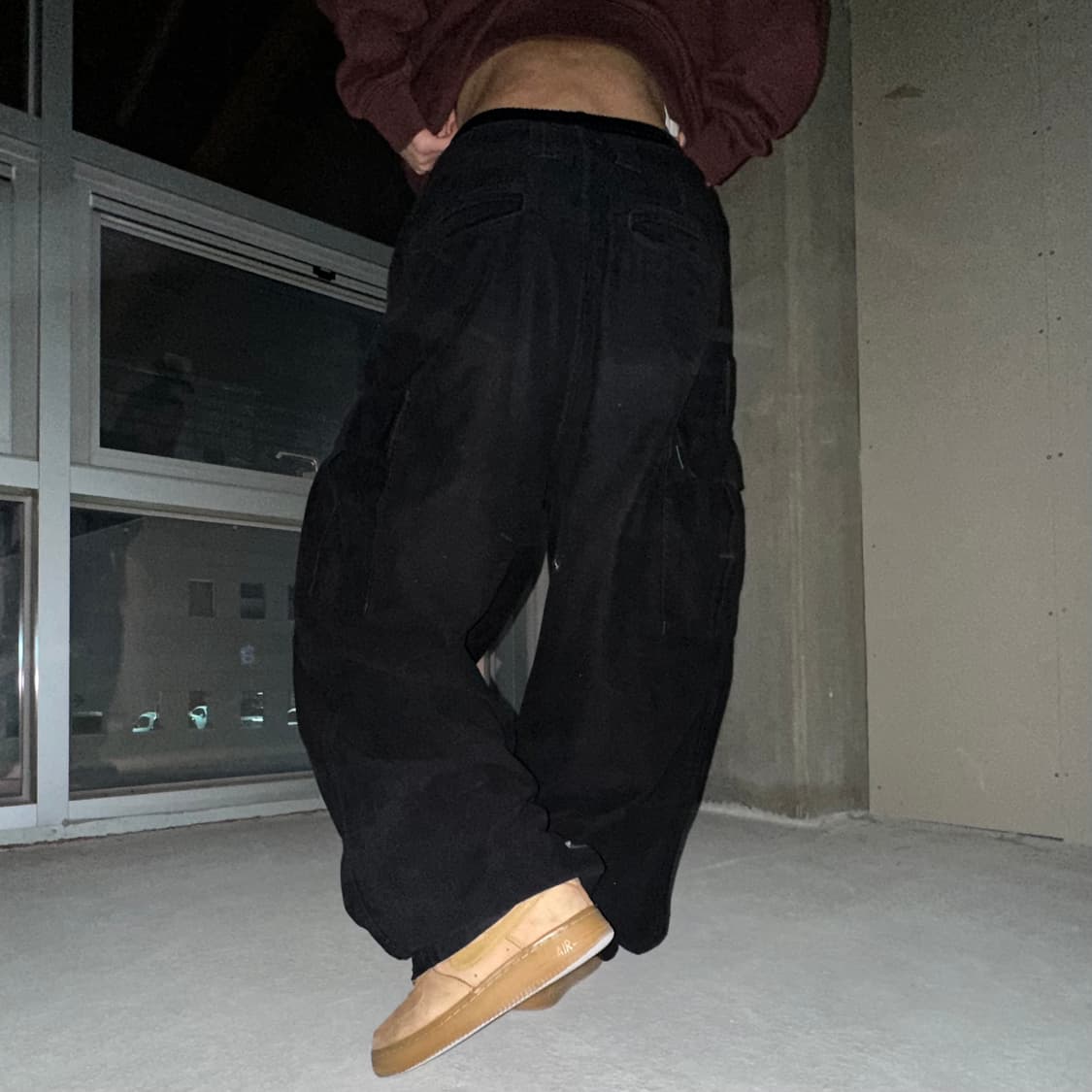 Paul smith 90’s black wide cargo pants 상품이미지3