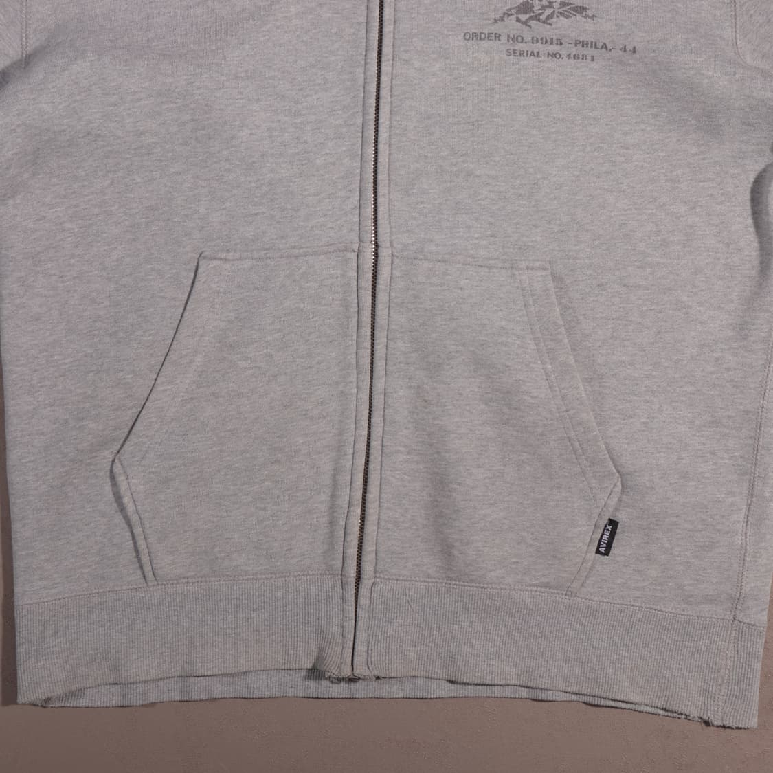 AVIREX ZIP-UP HOODIE 상품이미지5