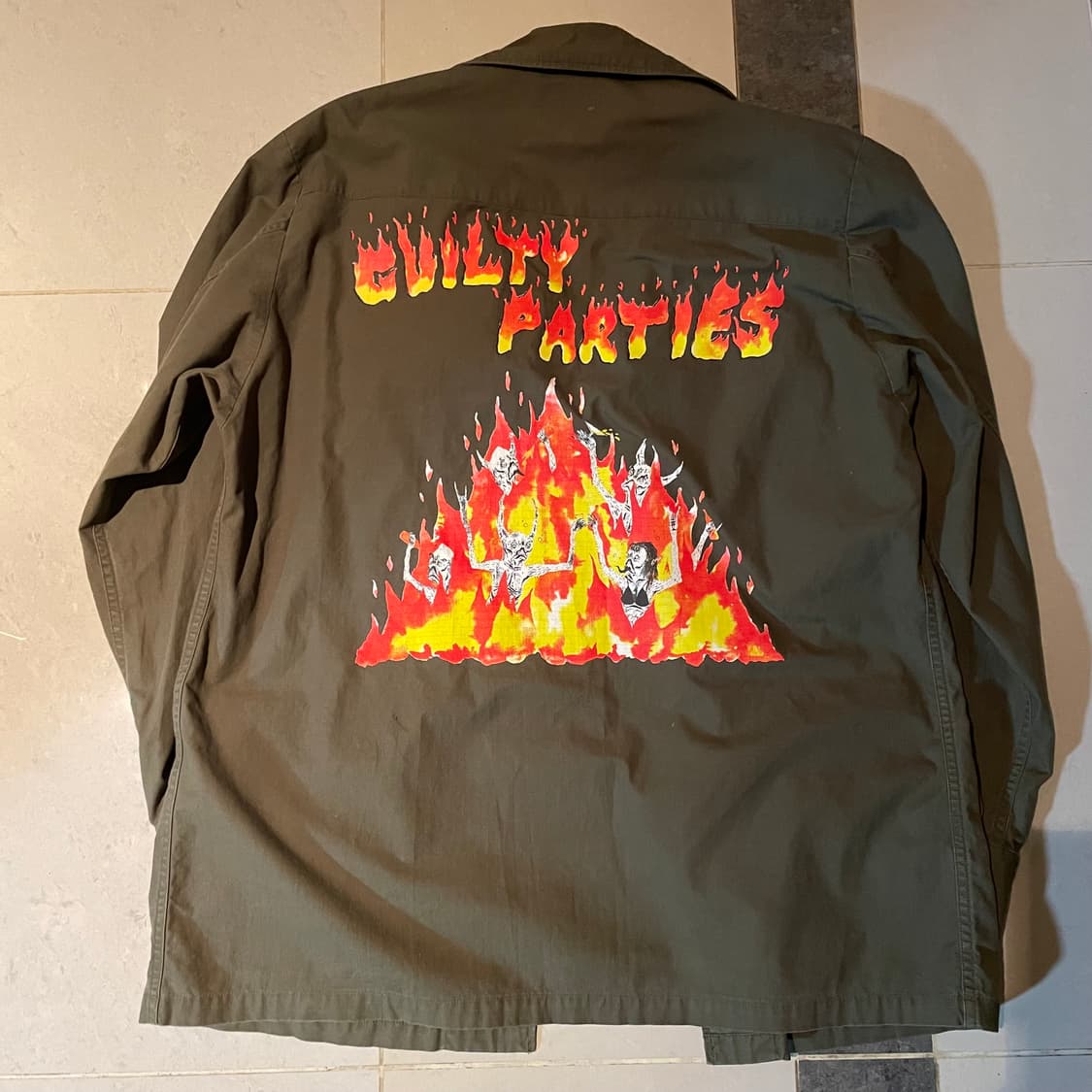 와코마리아 x 넥 페이스 퍼티그 BDU자켓 상품이미지2