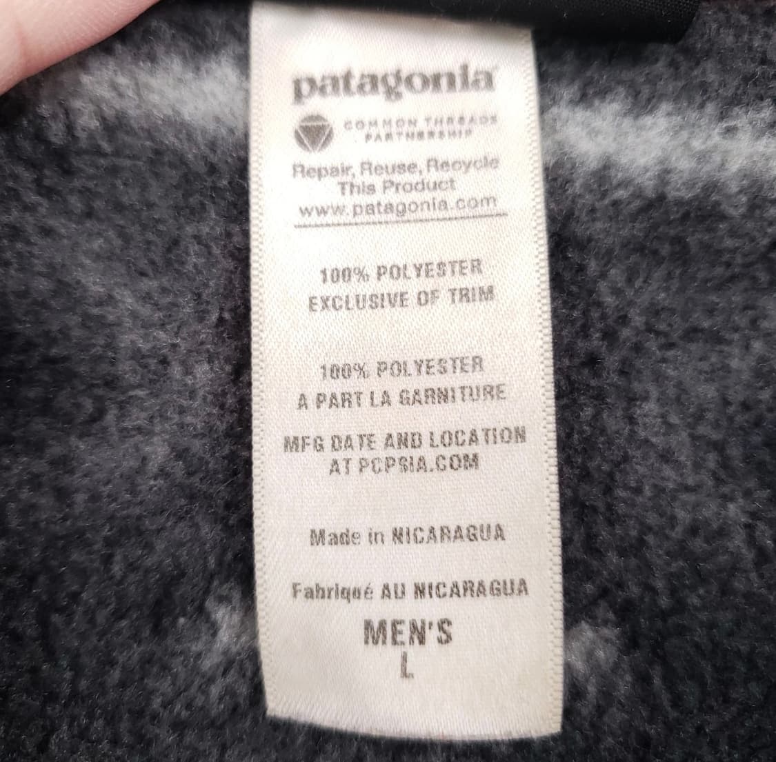 파타고니아 신칠라 아즈텍 L 상품이미지5