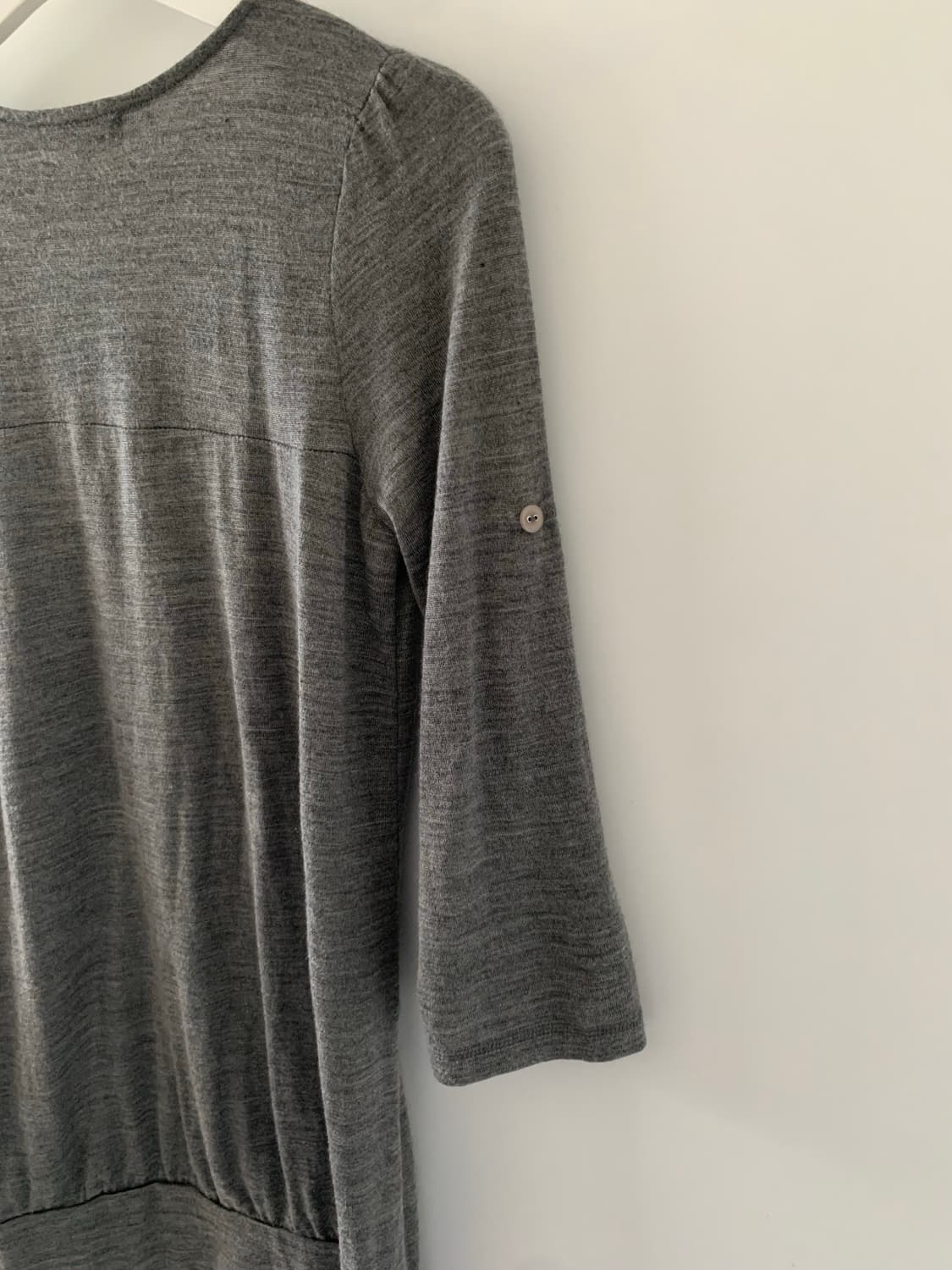 그레이 셔링 슬리브 상품이미지4