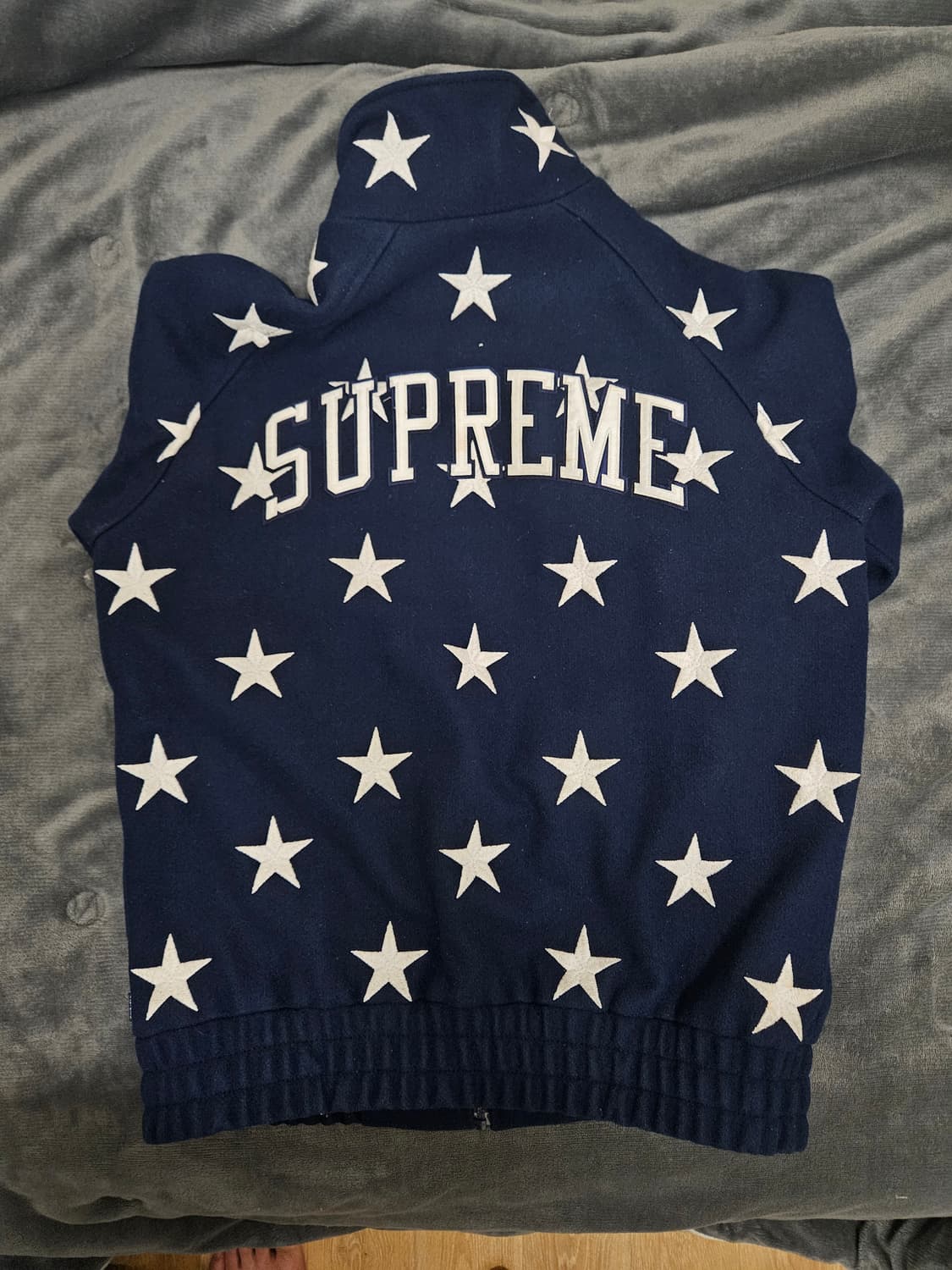 슈프림 별자켓 네이비 L 상품이미지2