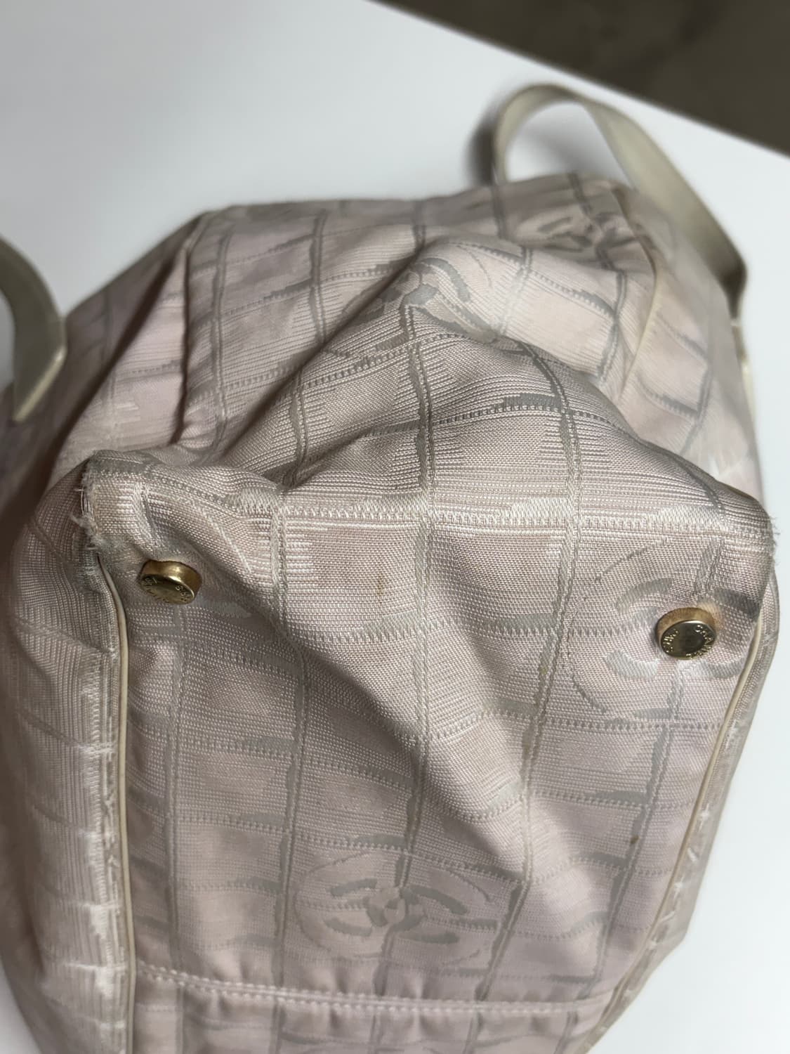 00's 샤넬 뉴 트래블 라인 토트백 상품이미지4