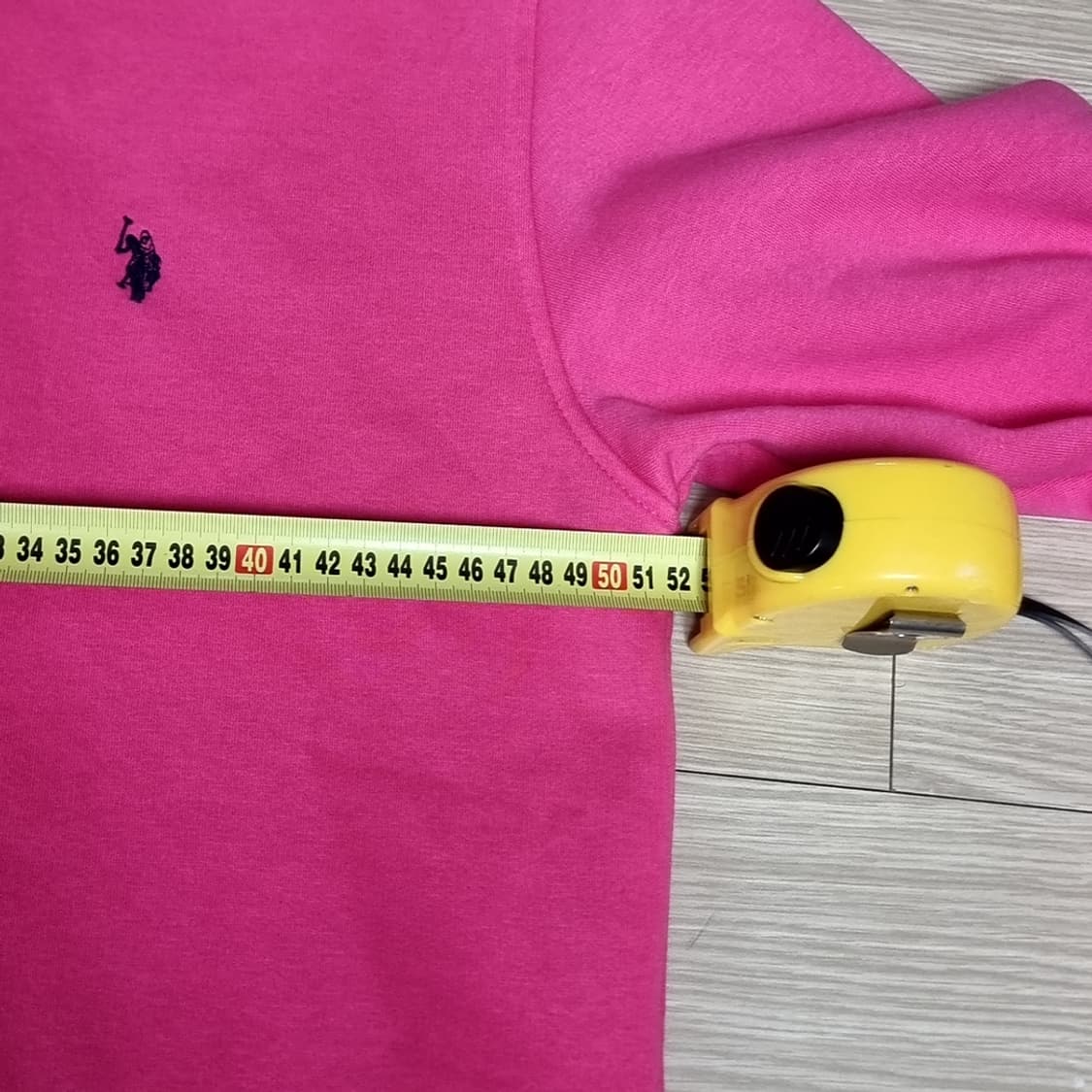 U.S.폴로 에센 핑크 맨투맨 티셔츠(100-105) 상품이미지7