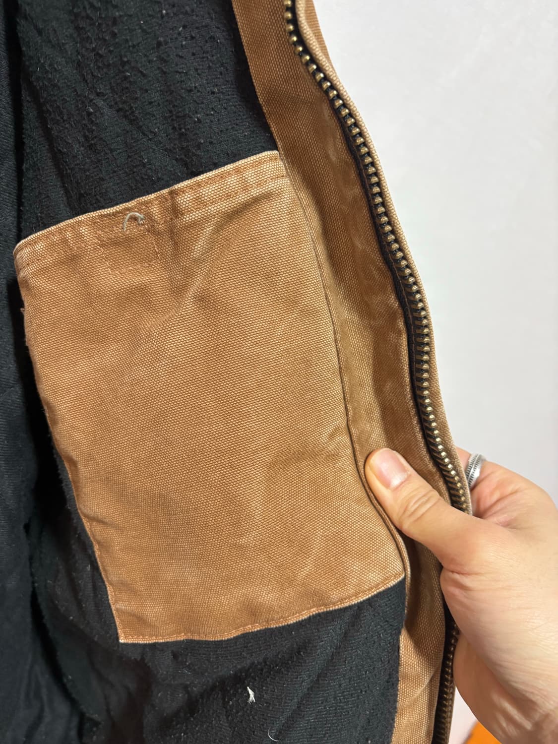 [2XL] 칼하트 J165 디트로이트 A2 봄버 자켓 상품이미지4