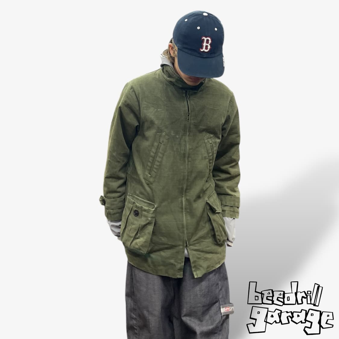 랩 LAP 카키 필드 자켓 상품이미지1