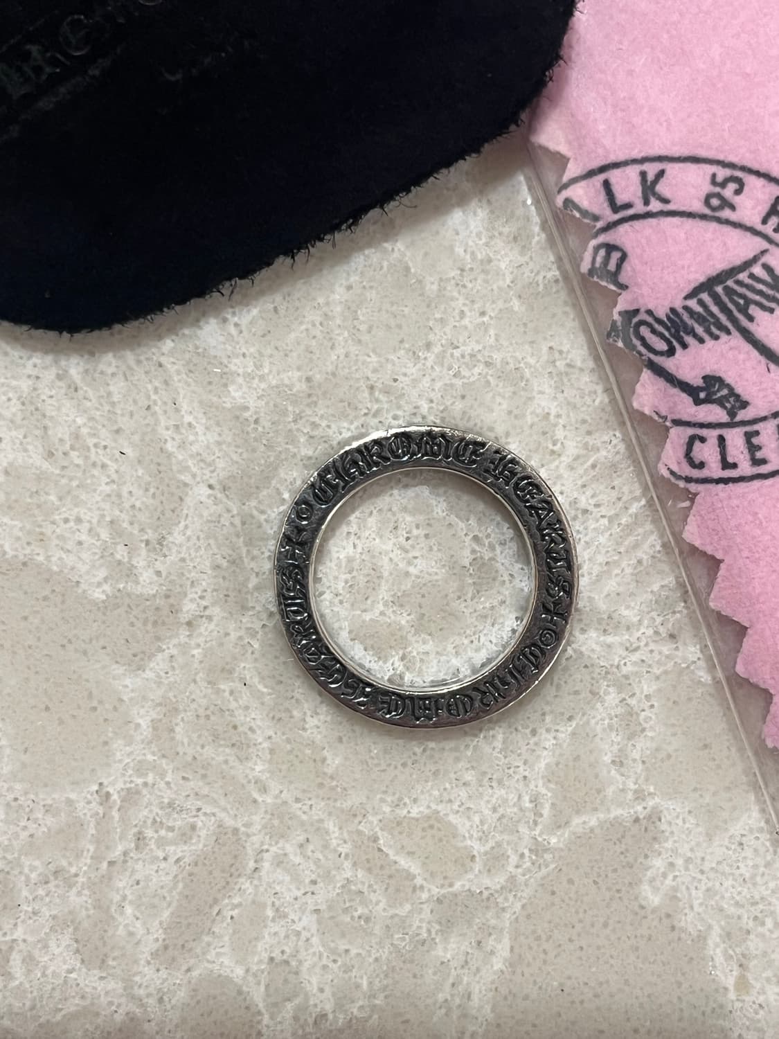 크롬하츠 퍽유링 3mm 상품이미지4