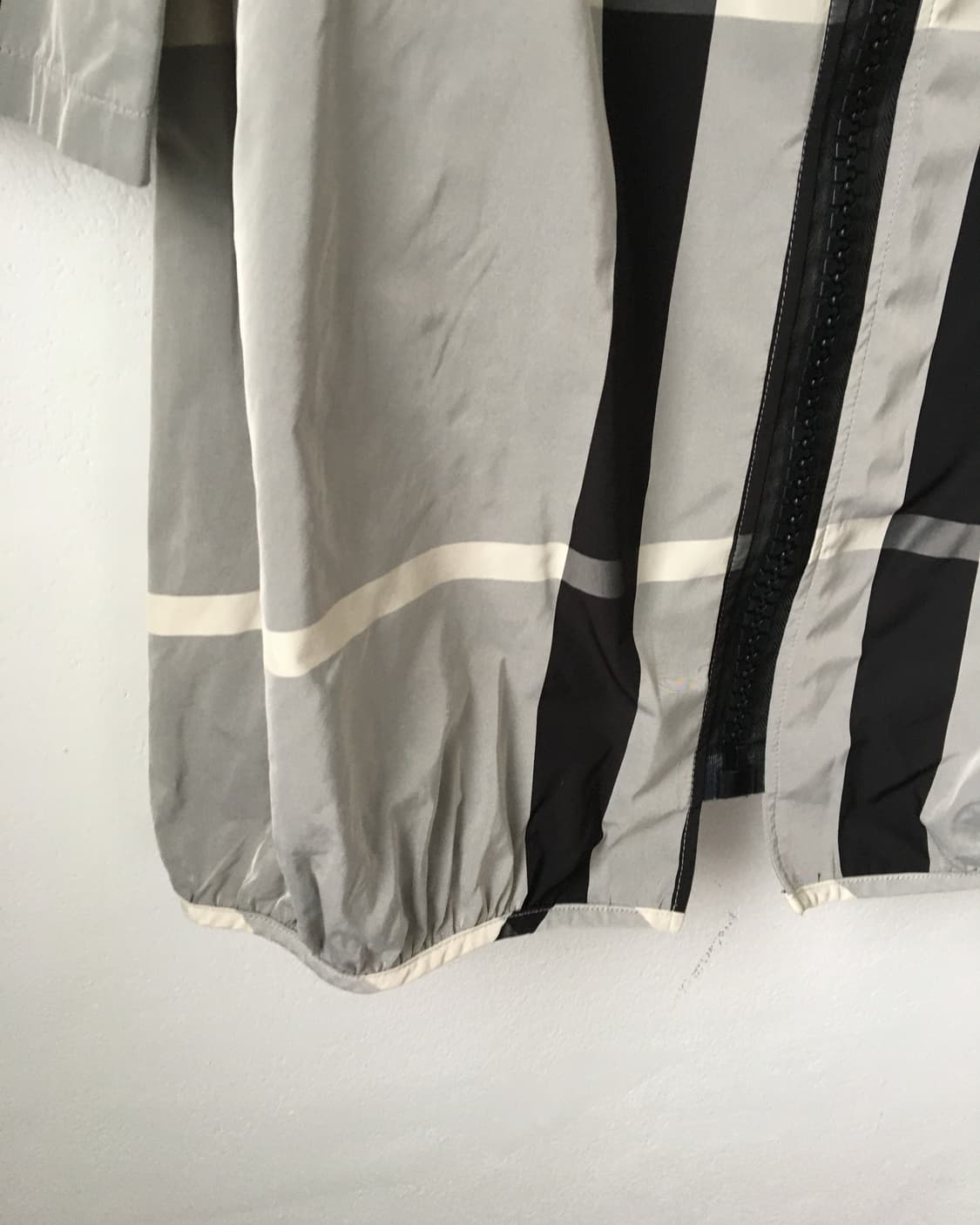 Check pattern balloon fit hood long jack 상품이미지4