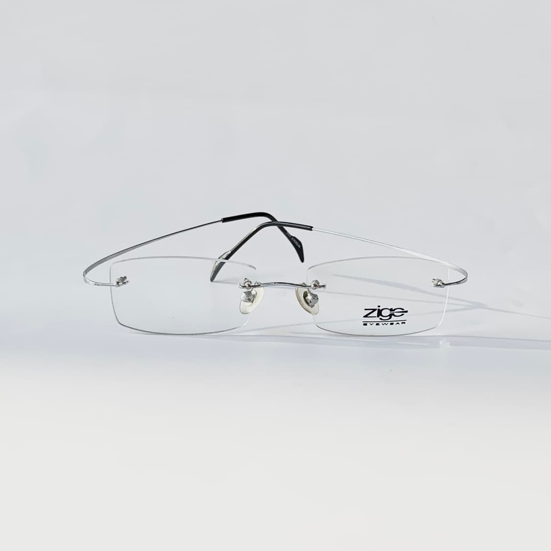 772 데드스탁 픽키 초경량 클래식 무테 스퀘어 빈티지안경 상품이미지1