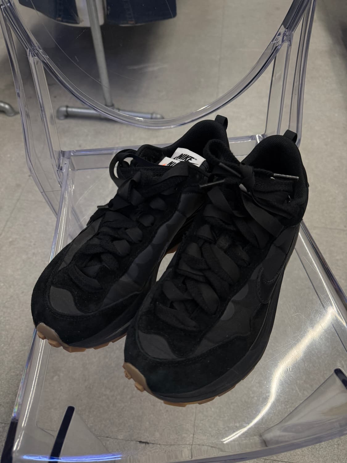 나이키 x 사카이 베이퍼 와플 블랙 245 상품이미지1