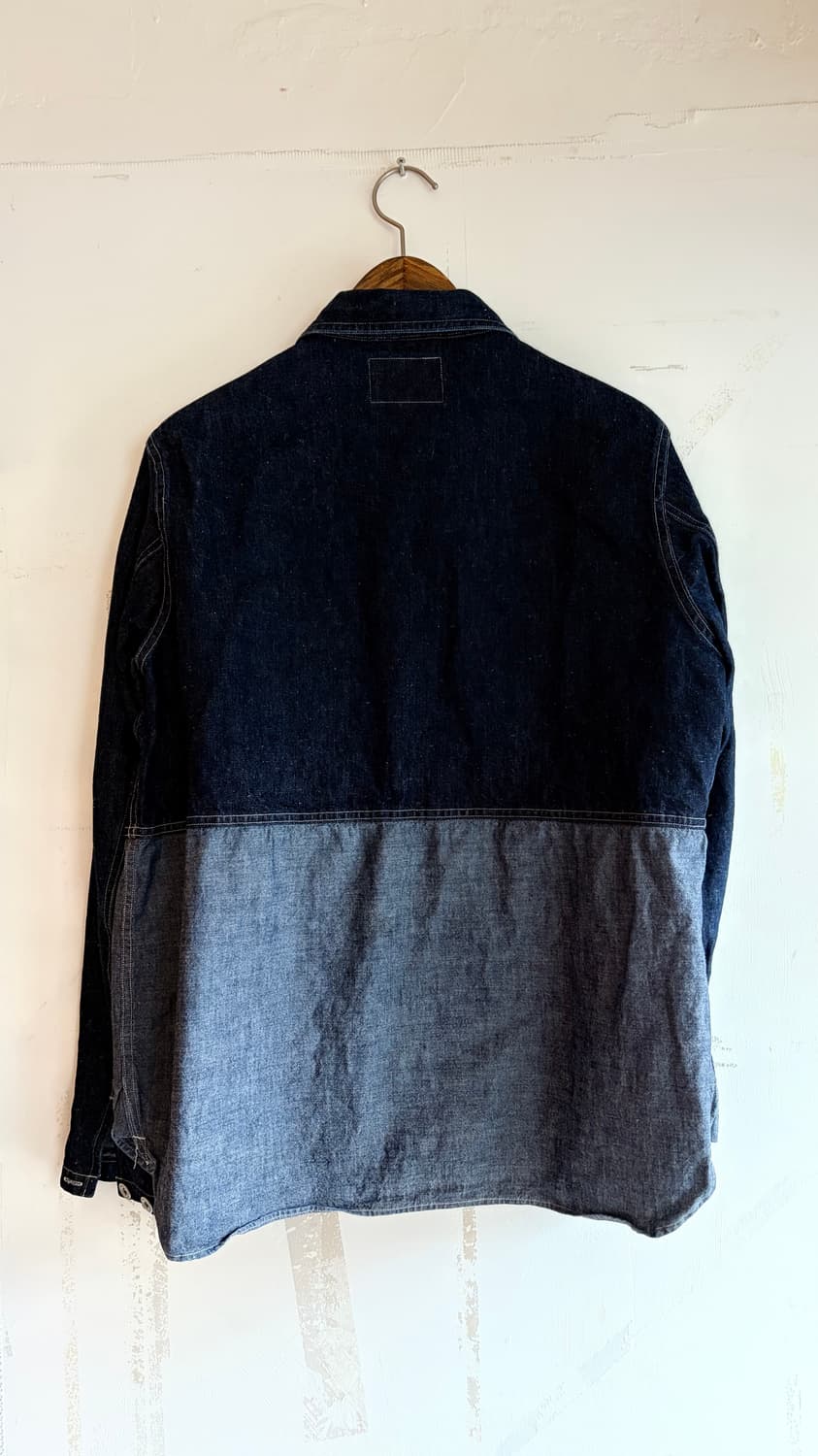 나이젤카본 유틸리티 셔츠 데님 인디고 자켓 50 상품이미지2