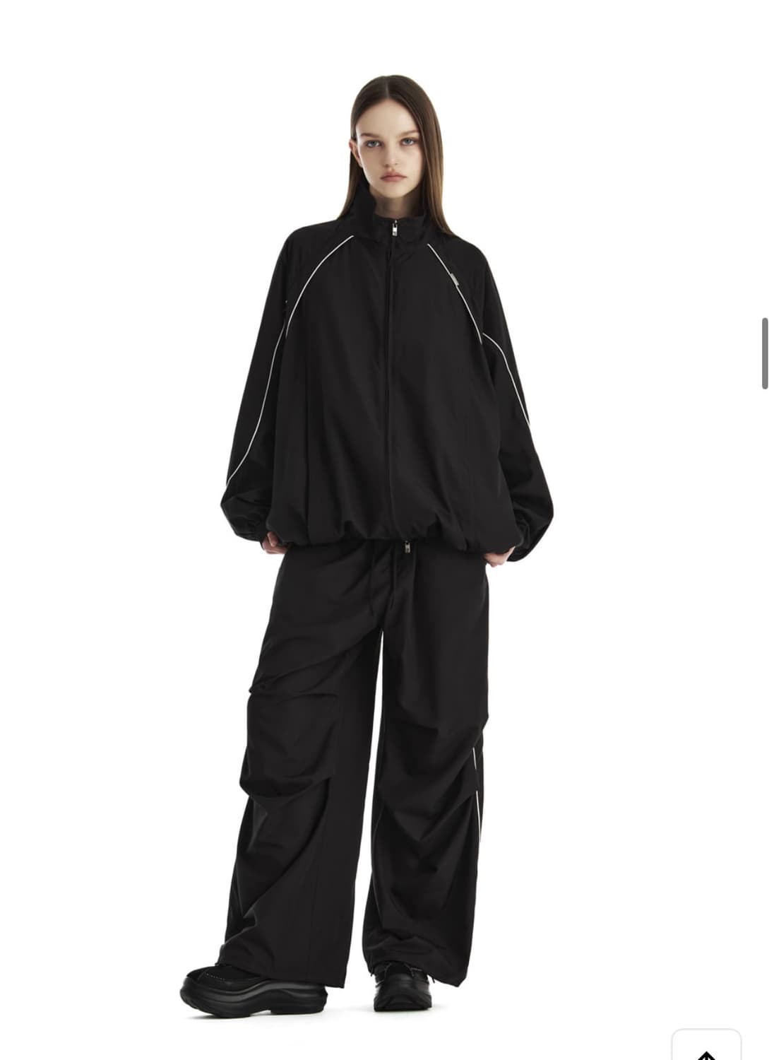 새상품) 트리밍버드 파이핑 셋업 트랙 팬츠 상품이미지7