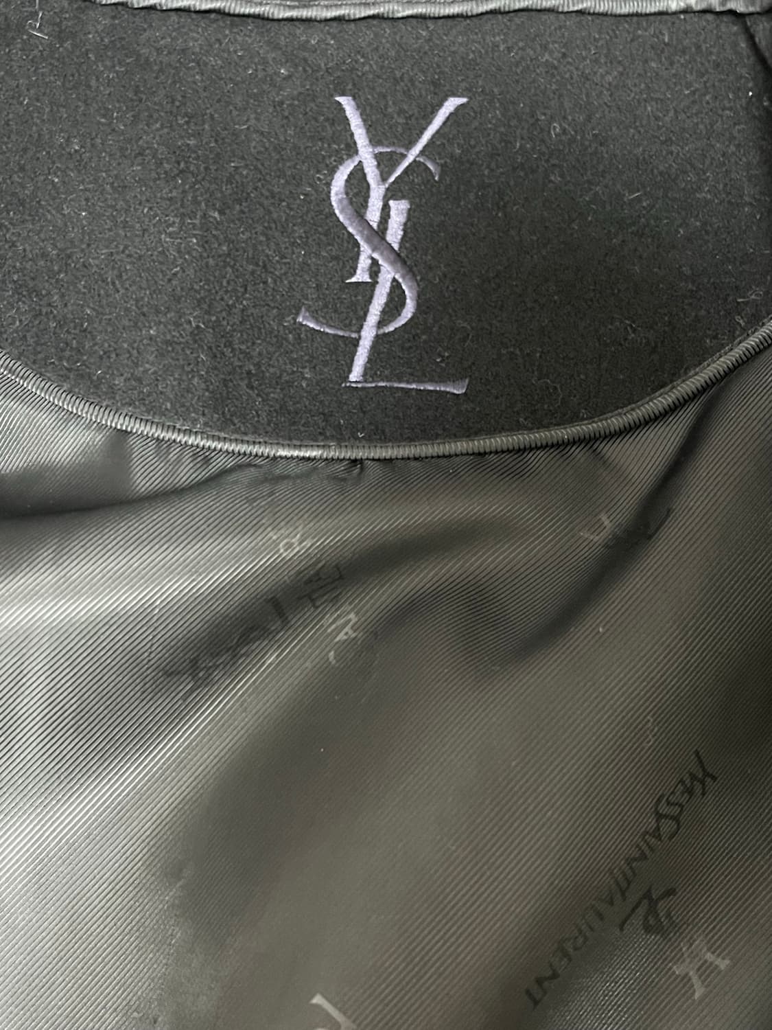 yvessaint laurent 모직 코트 상품이미지5