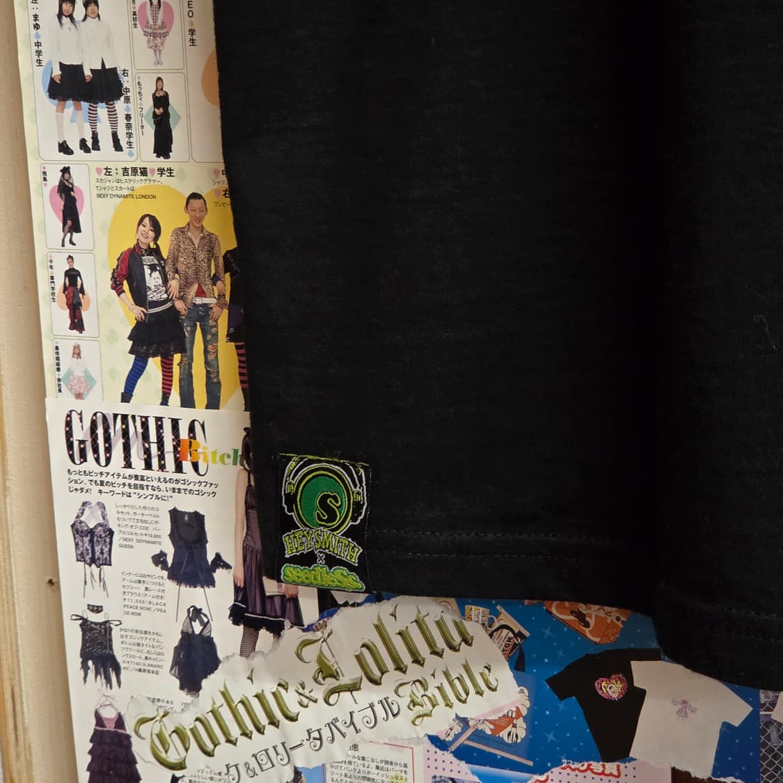 빈티지 몬스터 초퍼 프린팅 그래픽 반팔 상품이미지6