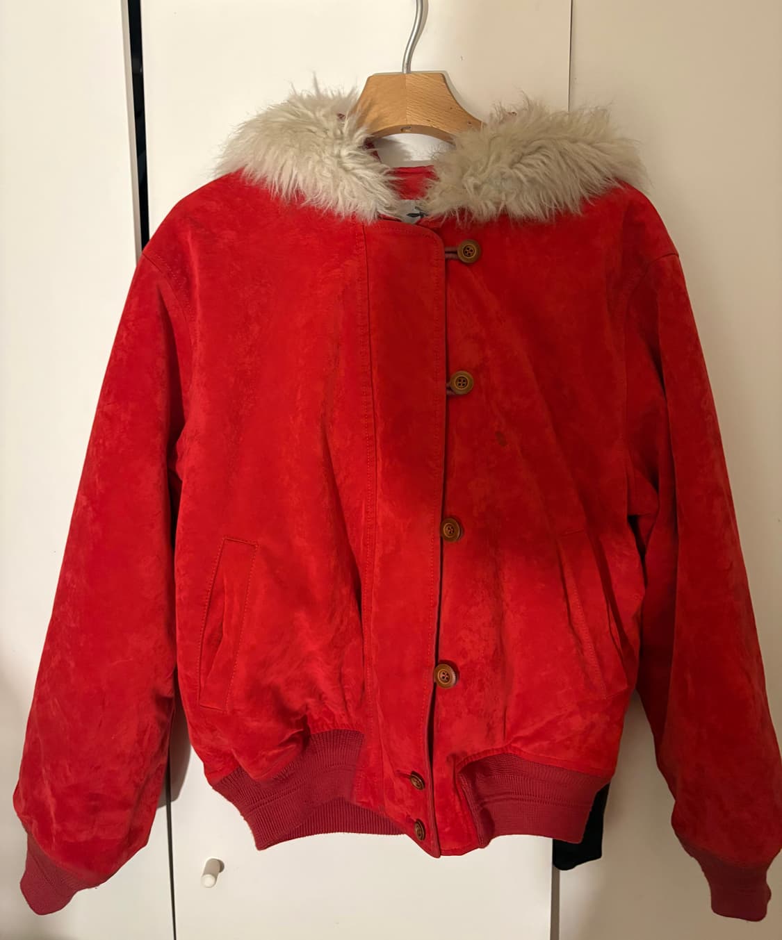 80S HAI sporting gear Fur Jacket 상품이미지1