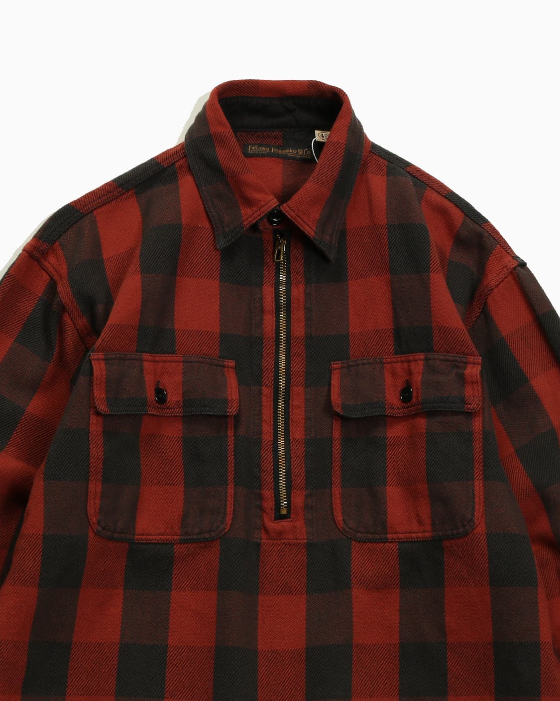 FULLCOUNT - FULL ZIP-UP WORK SHIRT 상품이미지2