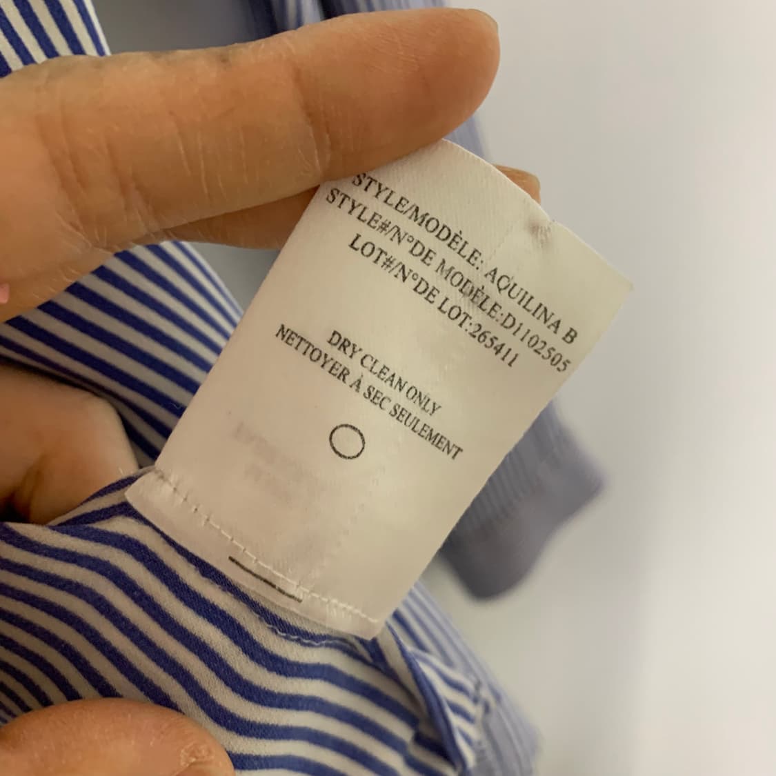 Theory 띠어리 스트라이프 여성 셔츠 블라우스 상품이미지5