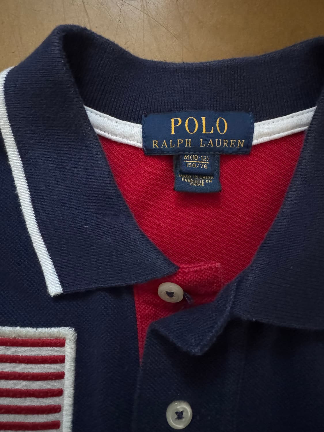 폴로 랄프로렌 빅포니 성조기 치프키프 카라티 상품이미지3