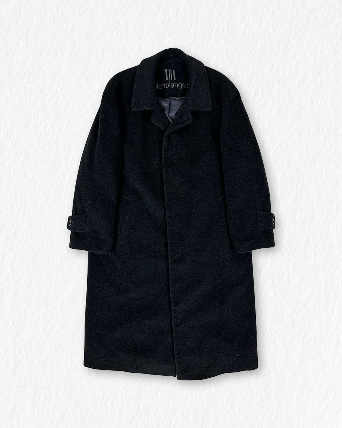 미켈란젤로 싱글 발마칸 코트 상품이미지1