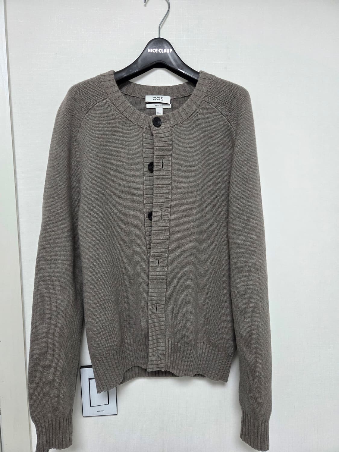 cos 울 블렌드 크루넥 가디건 xs 상품이미지1