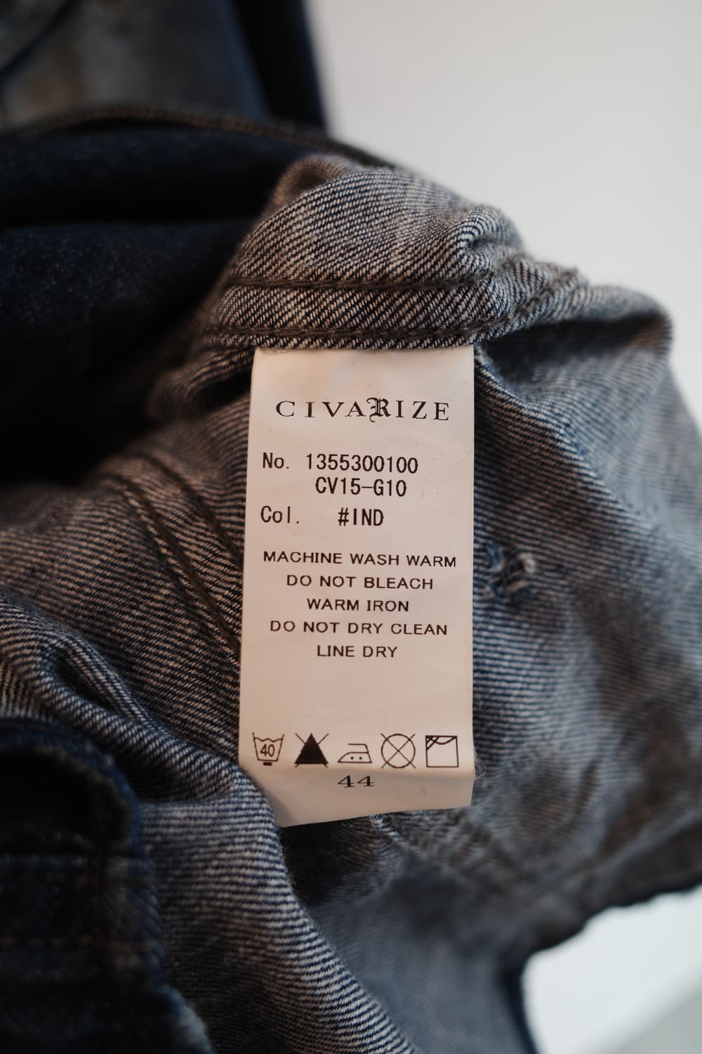 CIVARIZE 웨스턴 데님 셔츠  상품이미지7