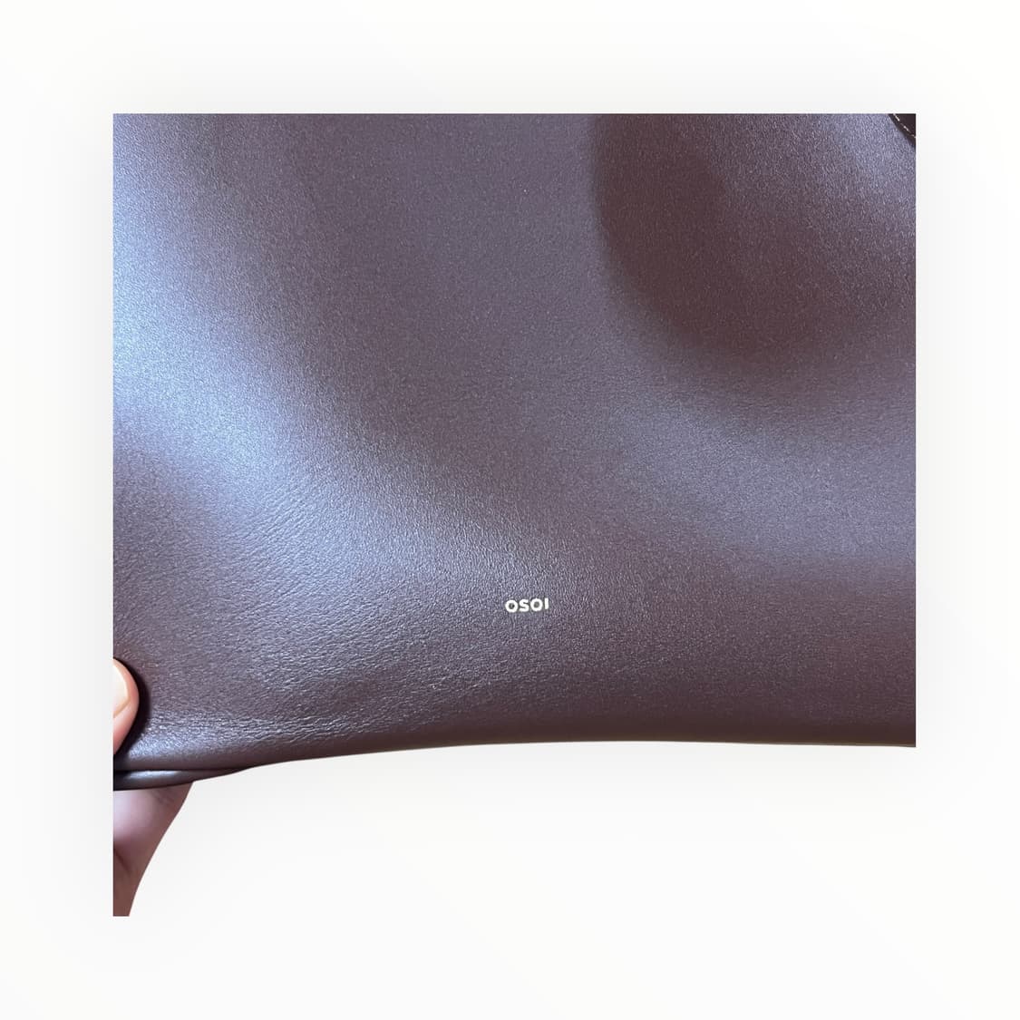 (새상품) OSOI 오소이 브로트백 라지 브라운 상품이미지6