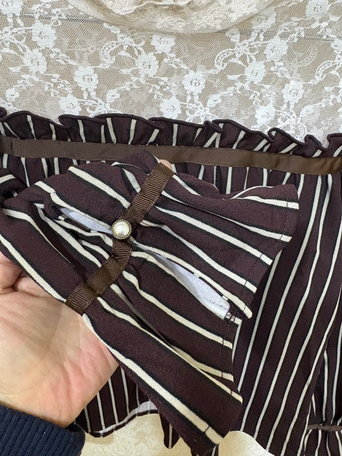 엑스즈팜 레이스 탑 상품이미지5