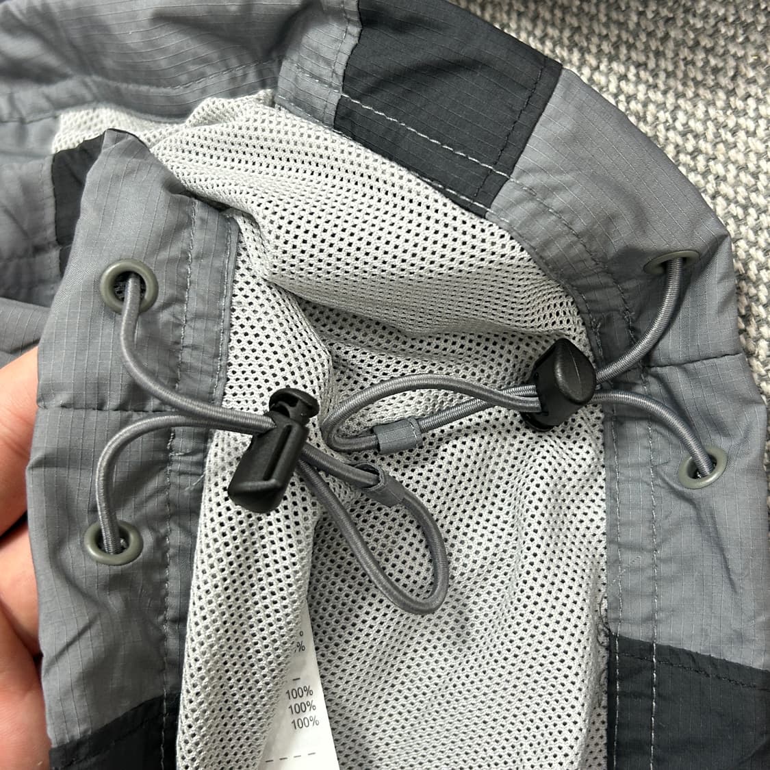 나이키 그레이 올드스쿨 바람막이(M) 상품이미지4