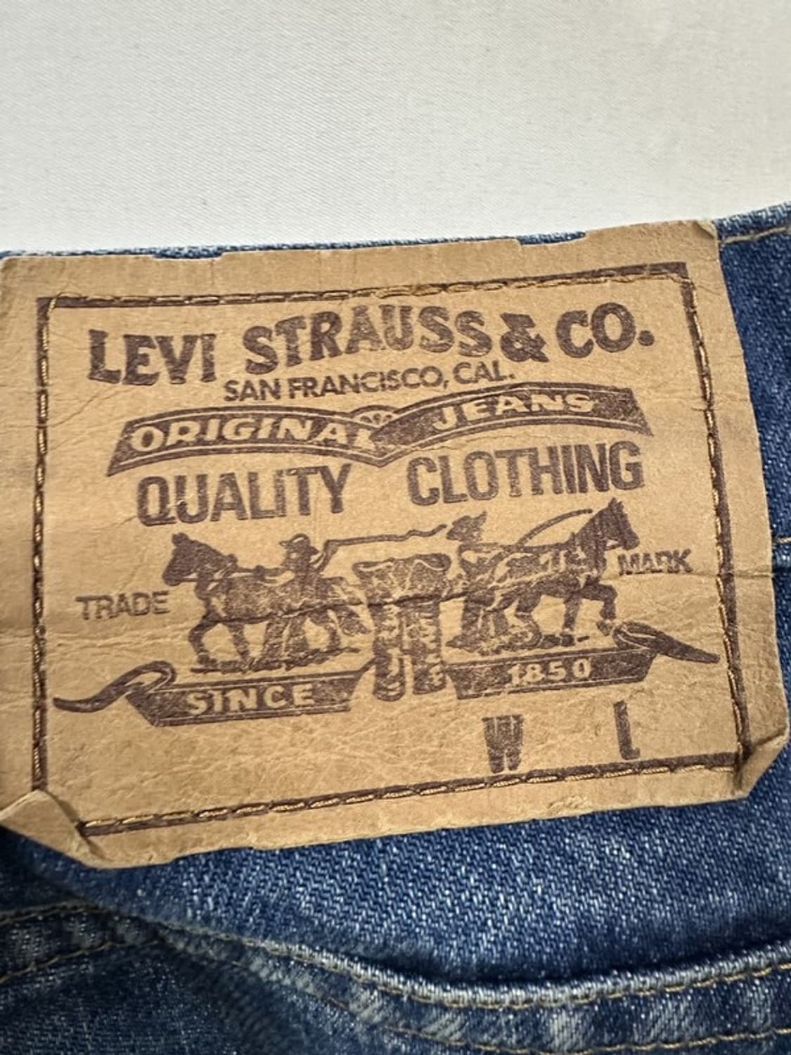 [W34L36] LEVI'S 리바이스629 80s 오렌지탭 빈티지 상품이미지6